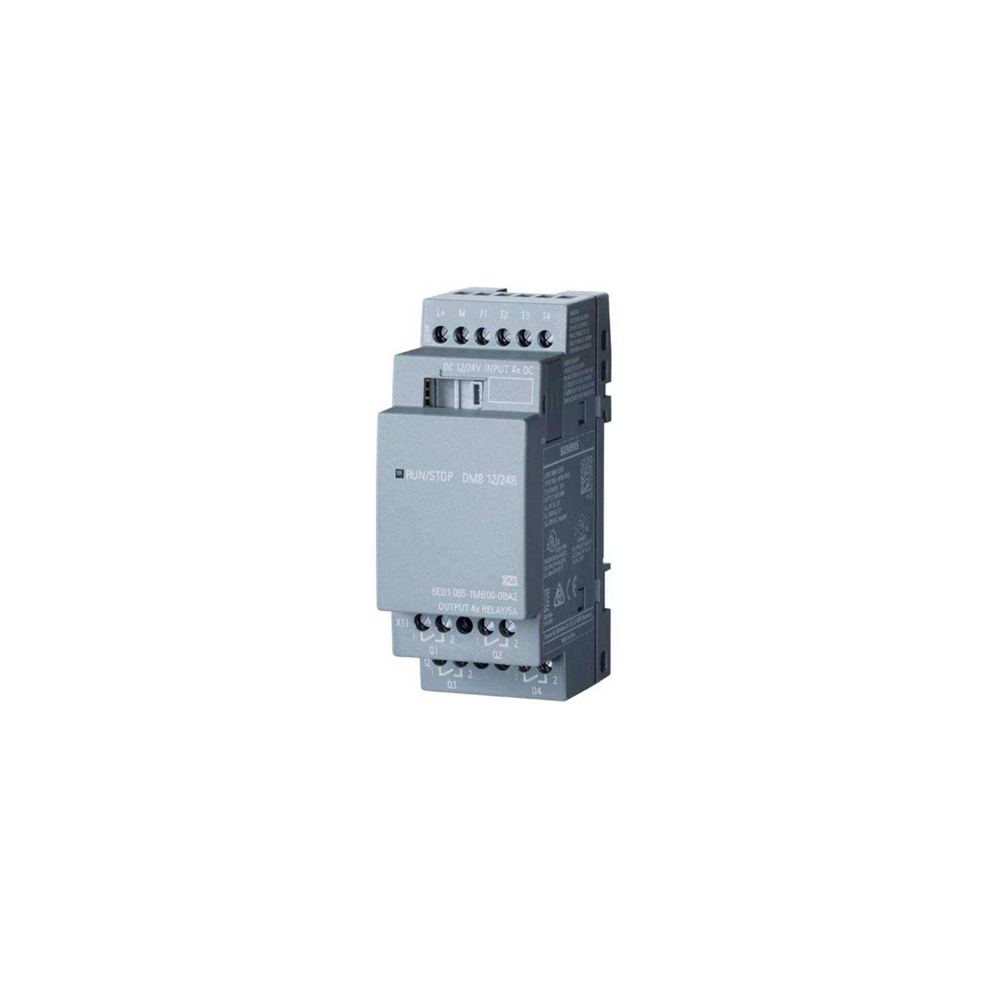 SIEMENS Zeitschaltuhr Siemens Indus.Sector LOGO!8 DM8 12/24R Erw.mod. 4 DE/4 DA 6ED1055-1MB0