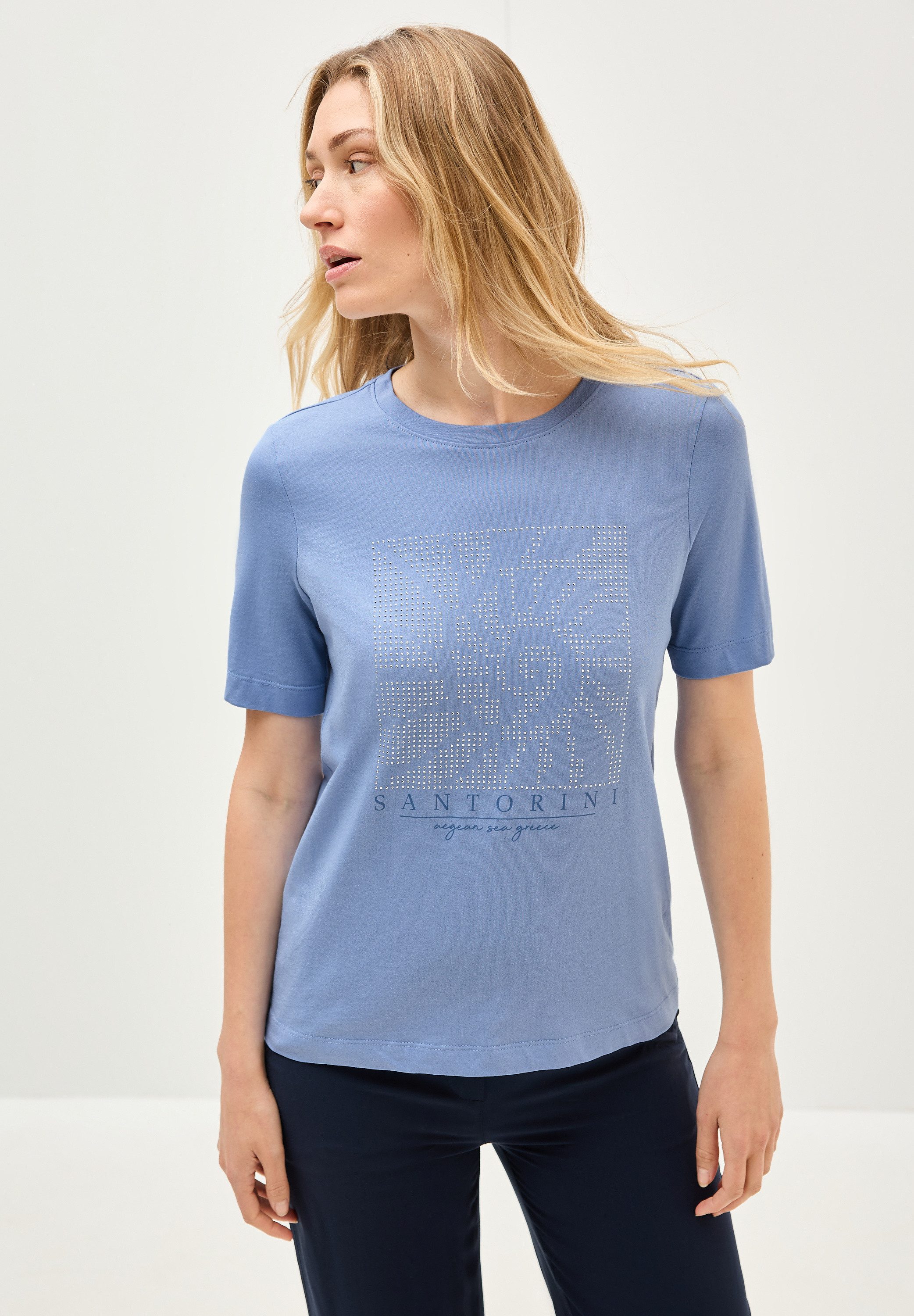 CECIL T-Shirt mit Schmucksteinen günstig online kaufen