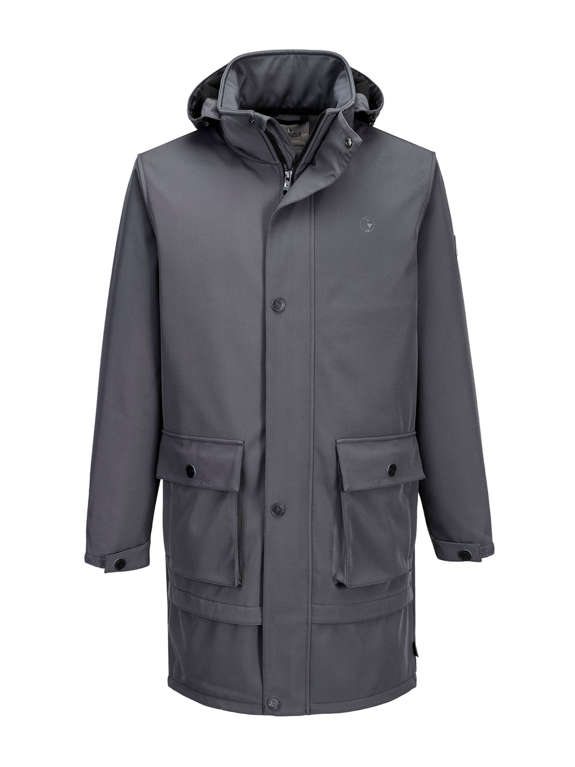 Schietwetter Softshelljacke Herren "Langfinger Fred" günstig online kaufen