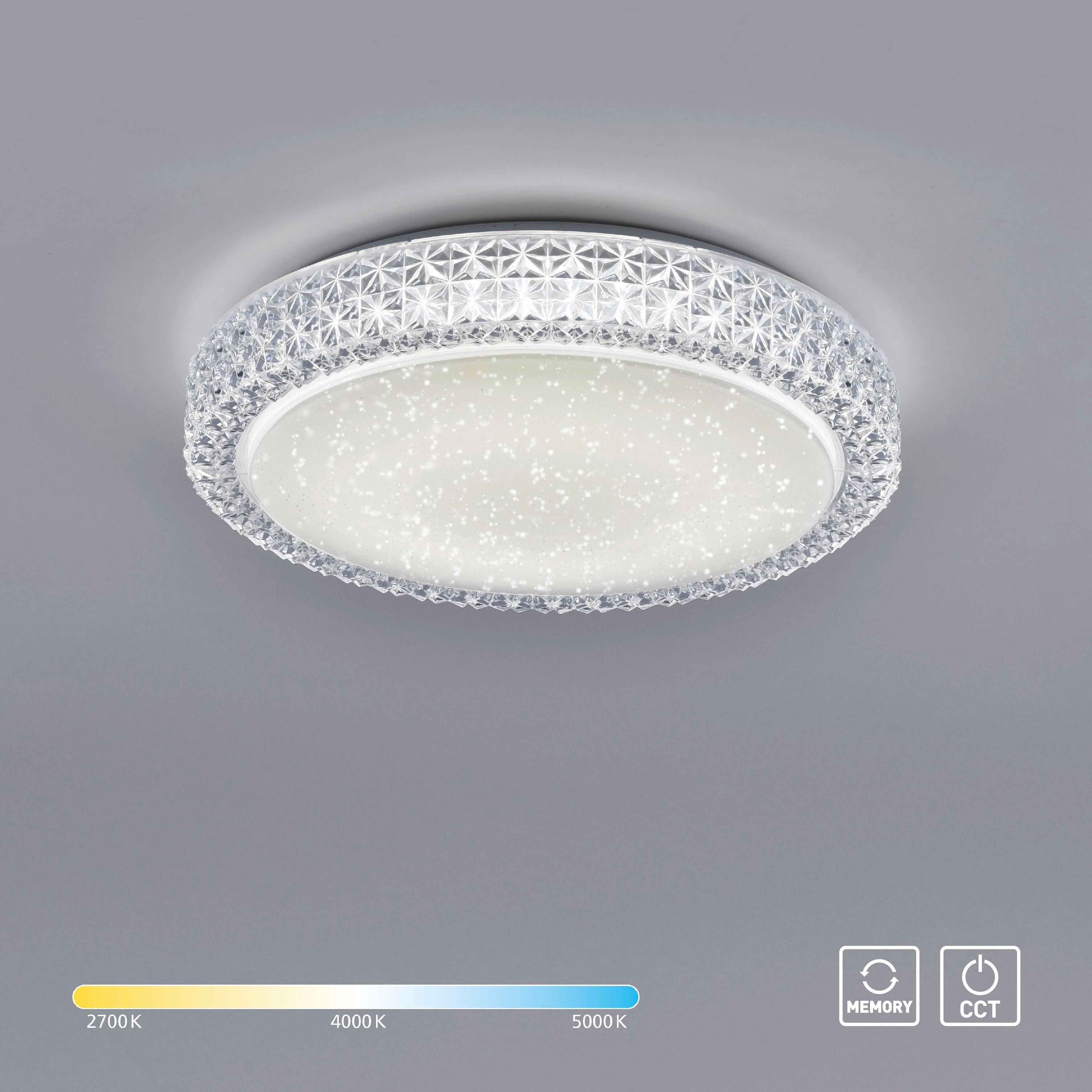 JUST LIGHT Deckenleuchte FRIDA, Memory, nach Trennung vom Netz, LED fest in günstig online kaufen