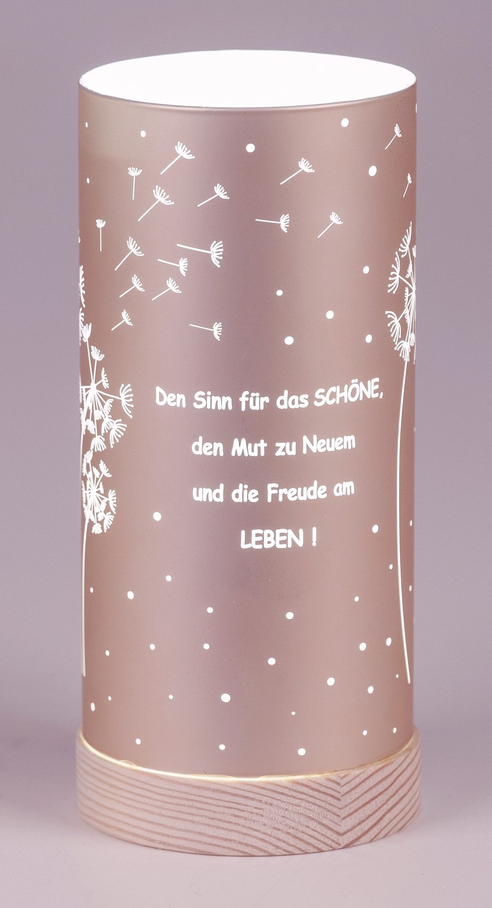 formano LED Dekolicht rose 15cm 20cm - Sinn für das Schöne, LED fest integriert