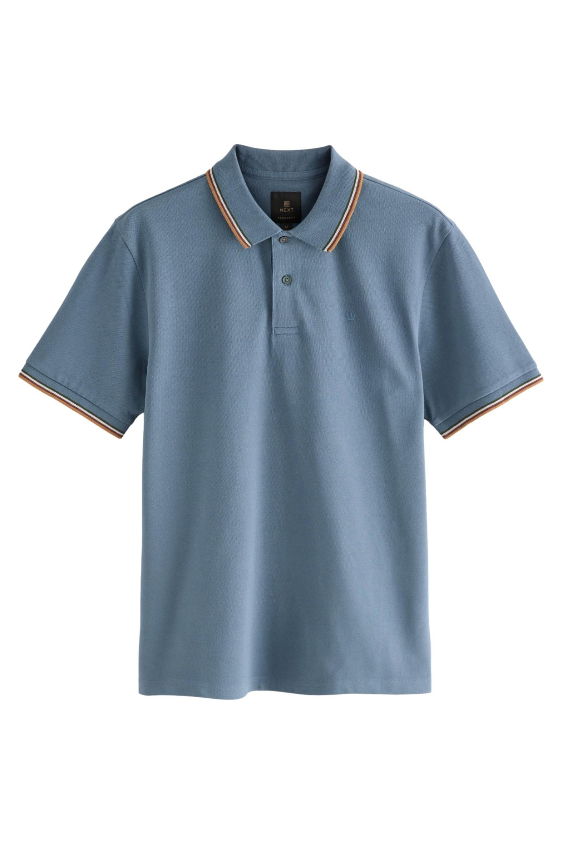 Next Poloshirt Poloshirt mit breitem Bruststreifen (1-tlg) günstig online kaufen