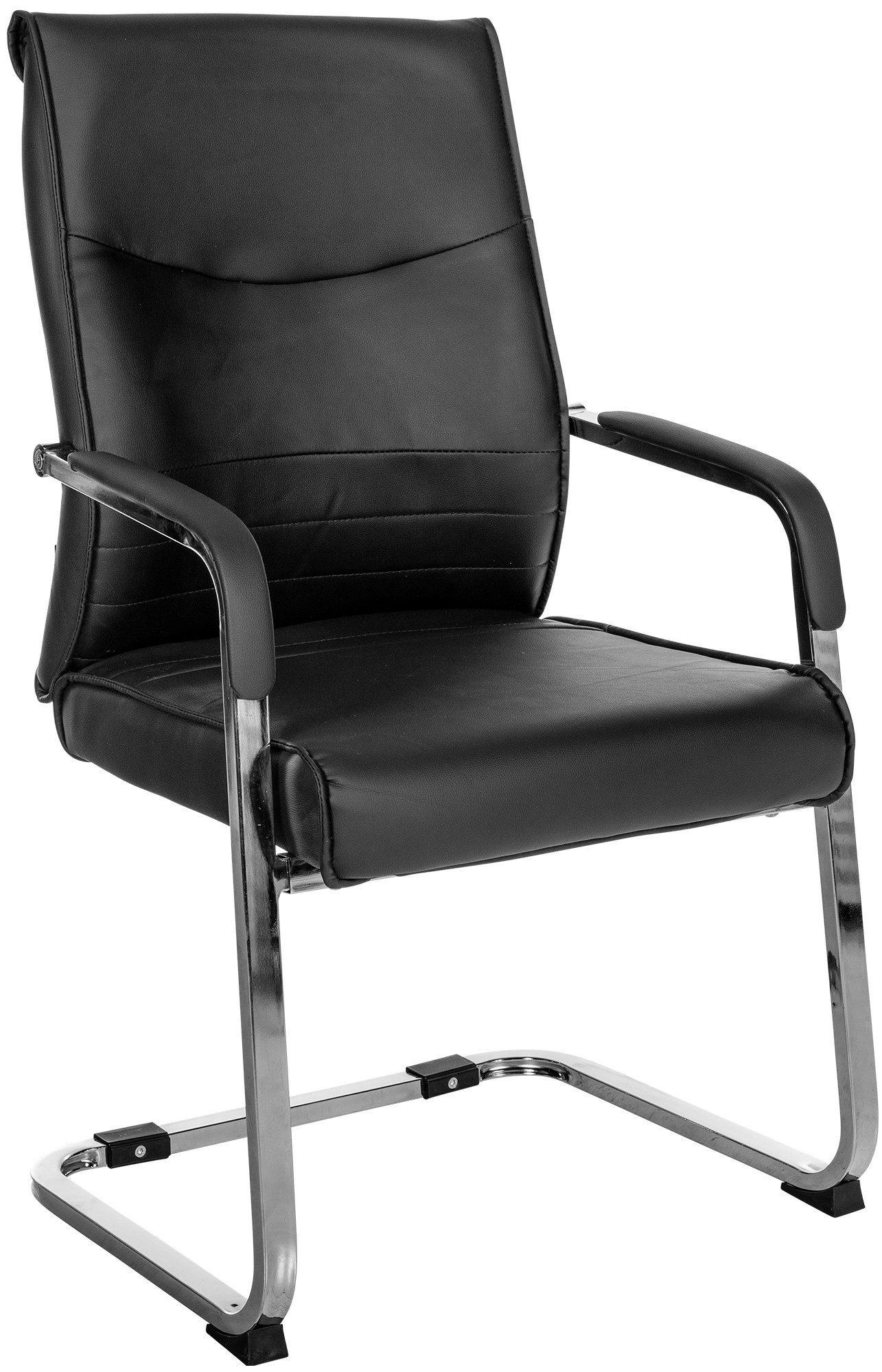 CLP Besucherstuhl Hobart, Freischwinger Kunstleder oder Stoffbezug günstig online kaufen