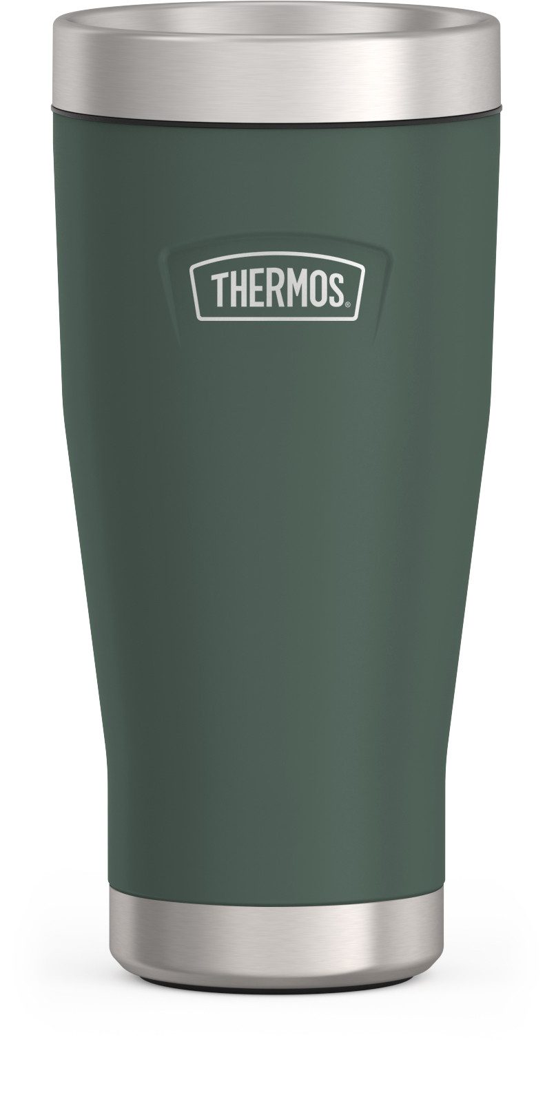 THERMOS Термокружка ICON MUG, rutschfester Boden, 360° Trinkfunktion, spülmaschinenfest, Edelstahl, Kunststoff, Silikon, 0,47l, 7h heiß & 22h kalt, absolut dicht, Dura-Seal-Deckel