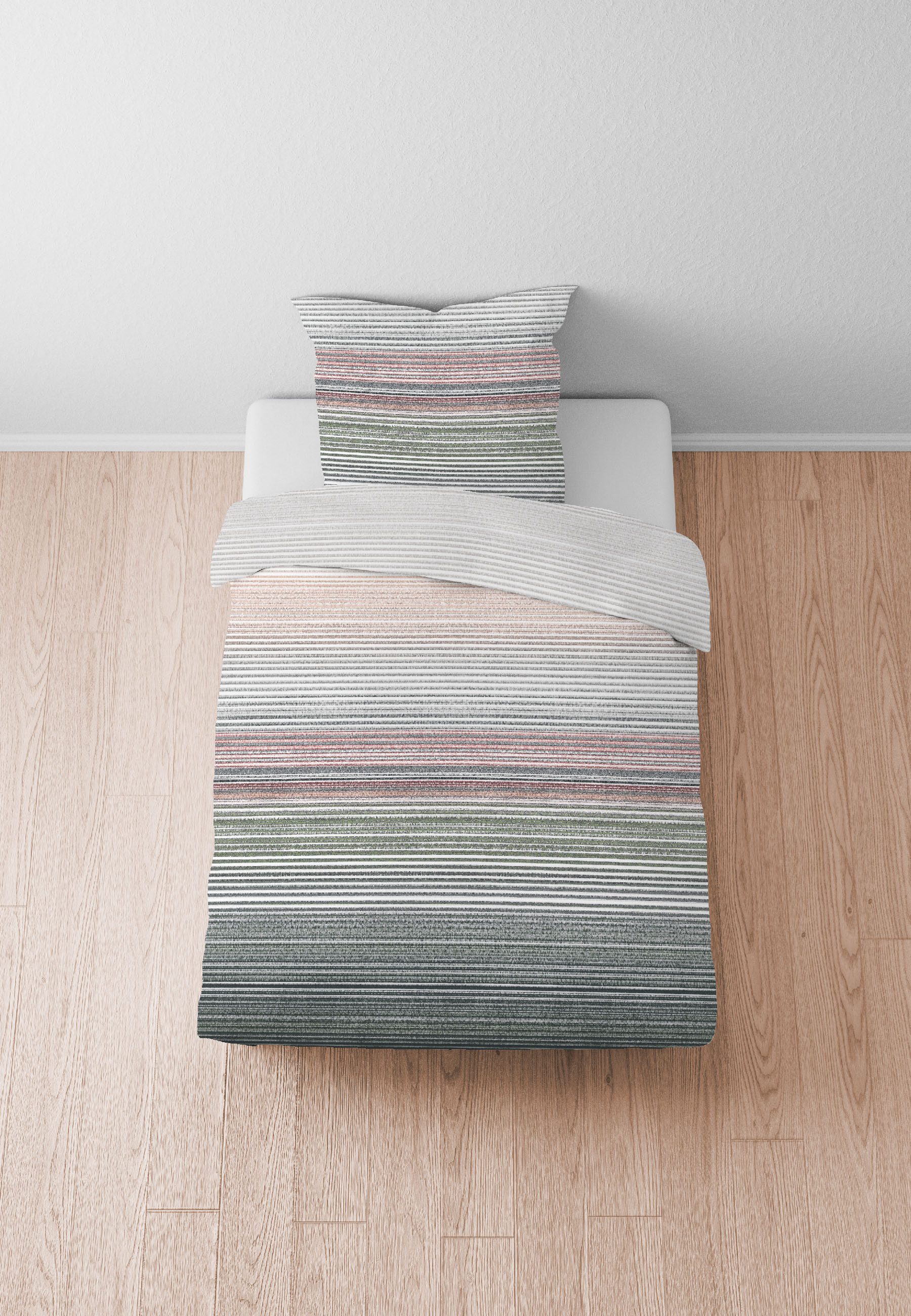 Biberna Bettwäsche 0025007, Soft-Seersucker, 2 teilig, günstig online kaufen