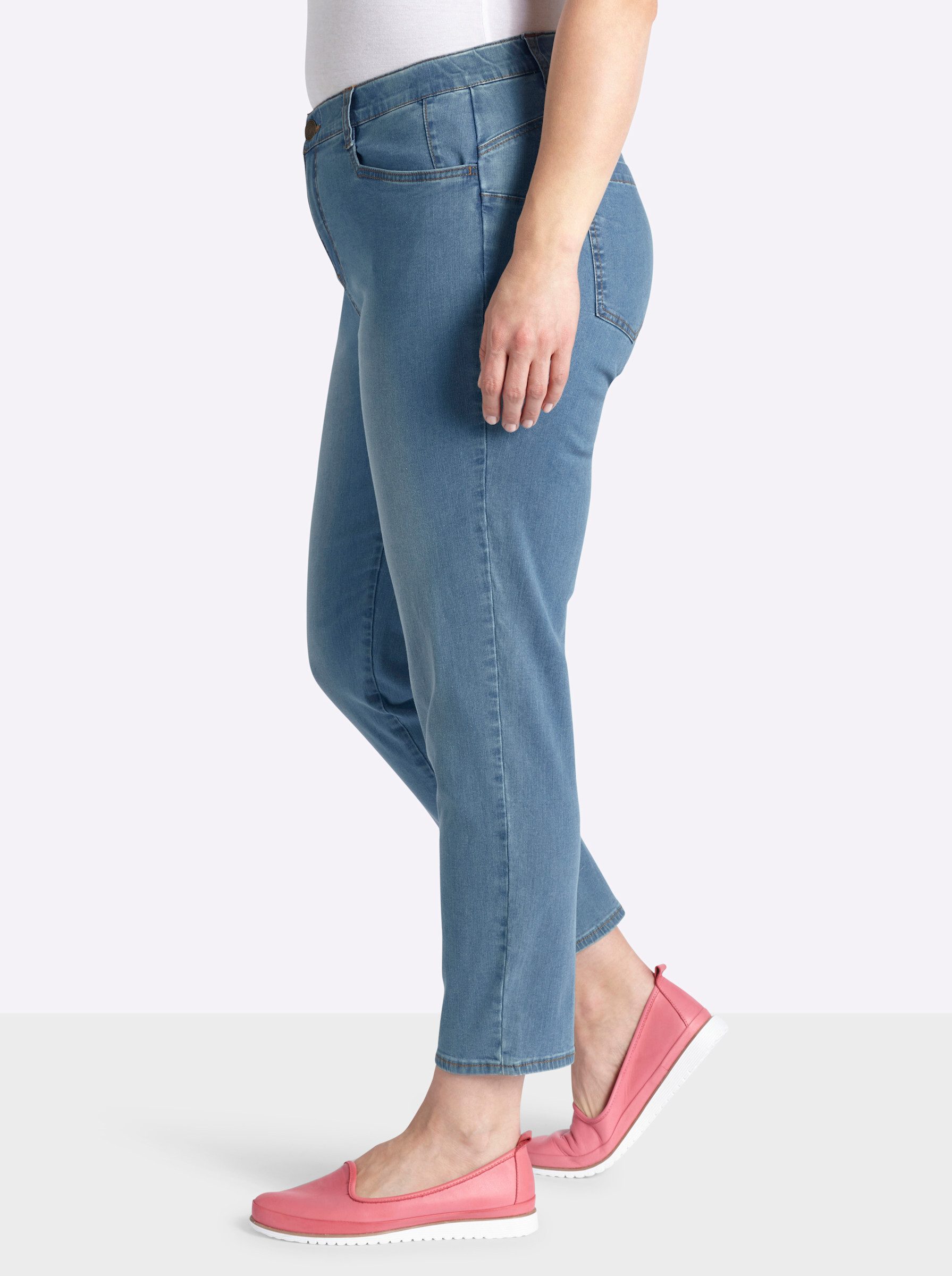 Sheego Bequeme Jeans Jeans normal