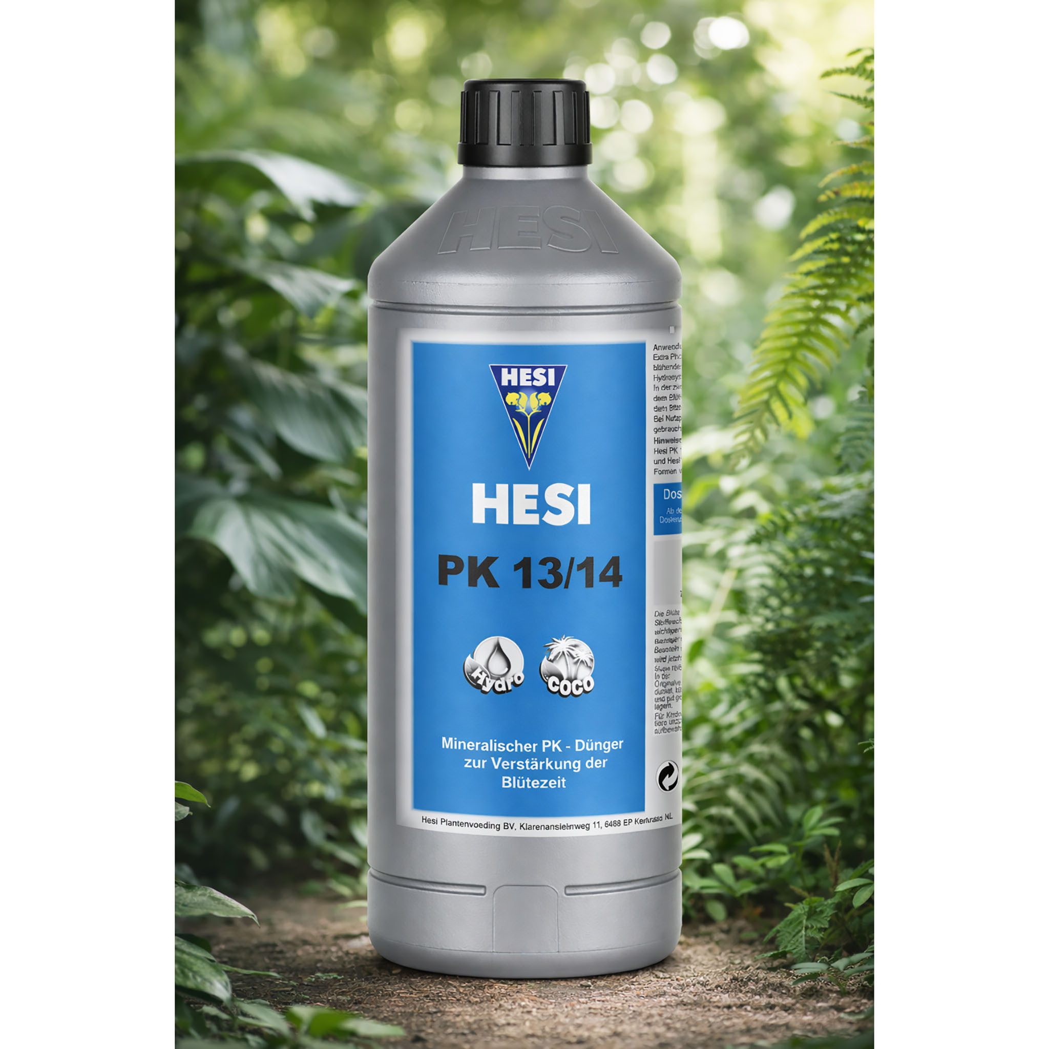 HESI Spezialdünger PK 13/ 14 Phosphor Kalium Dünger Blüten Grow Booster, Für blühende Pflanzen auf Kokossubstrat und in Hydrosystemen, Unterstützung von Pflanzen in der Blütephase