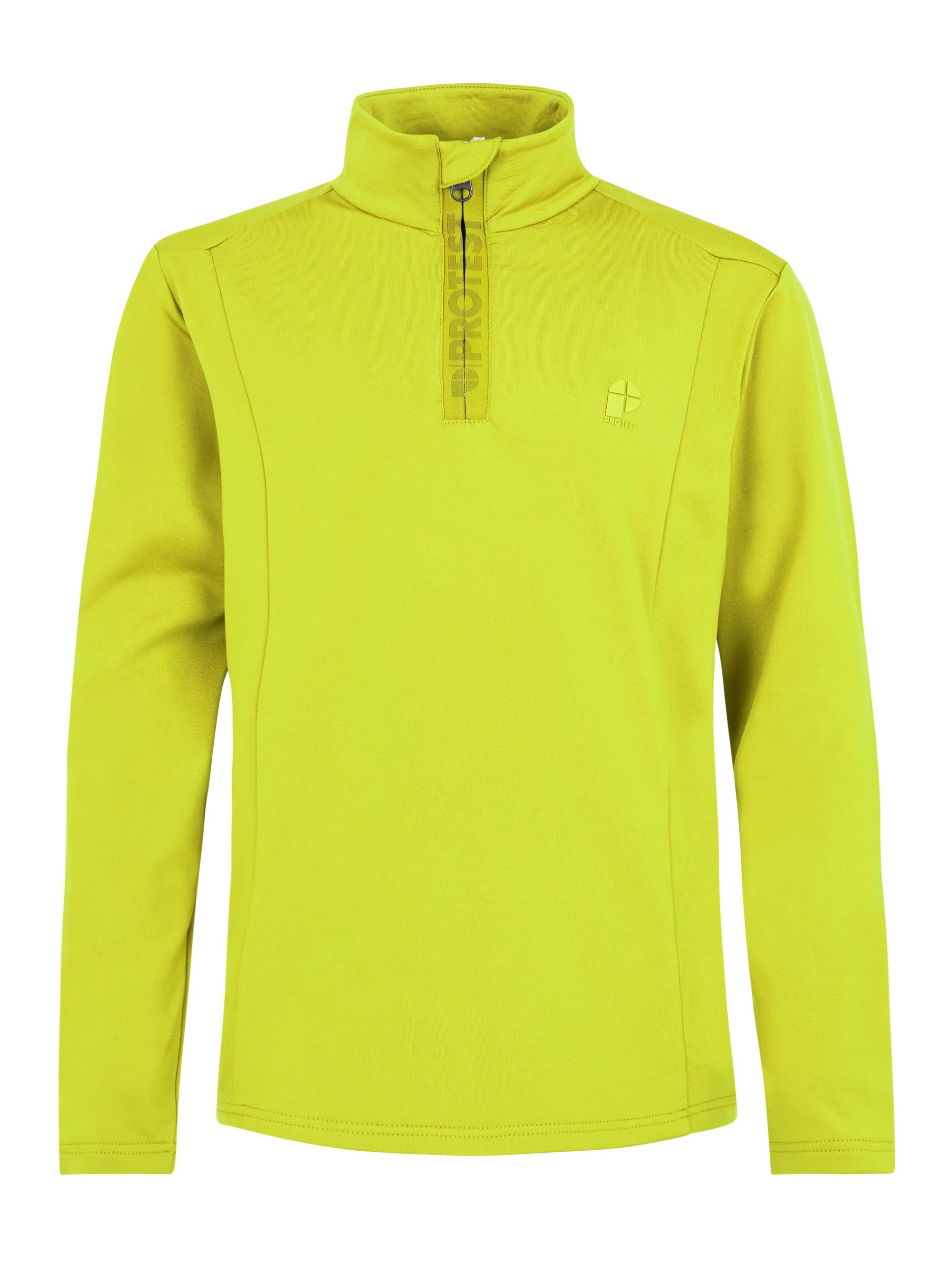 Protest Fleecepullover REWILLOWY JR 1/4 zip active top Limone