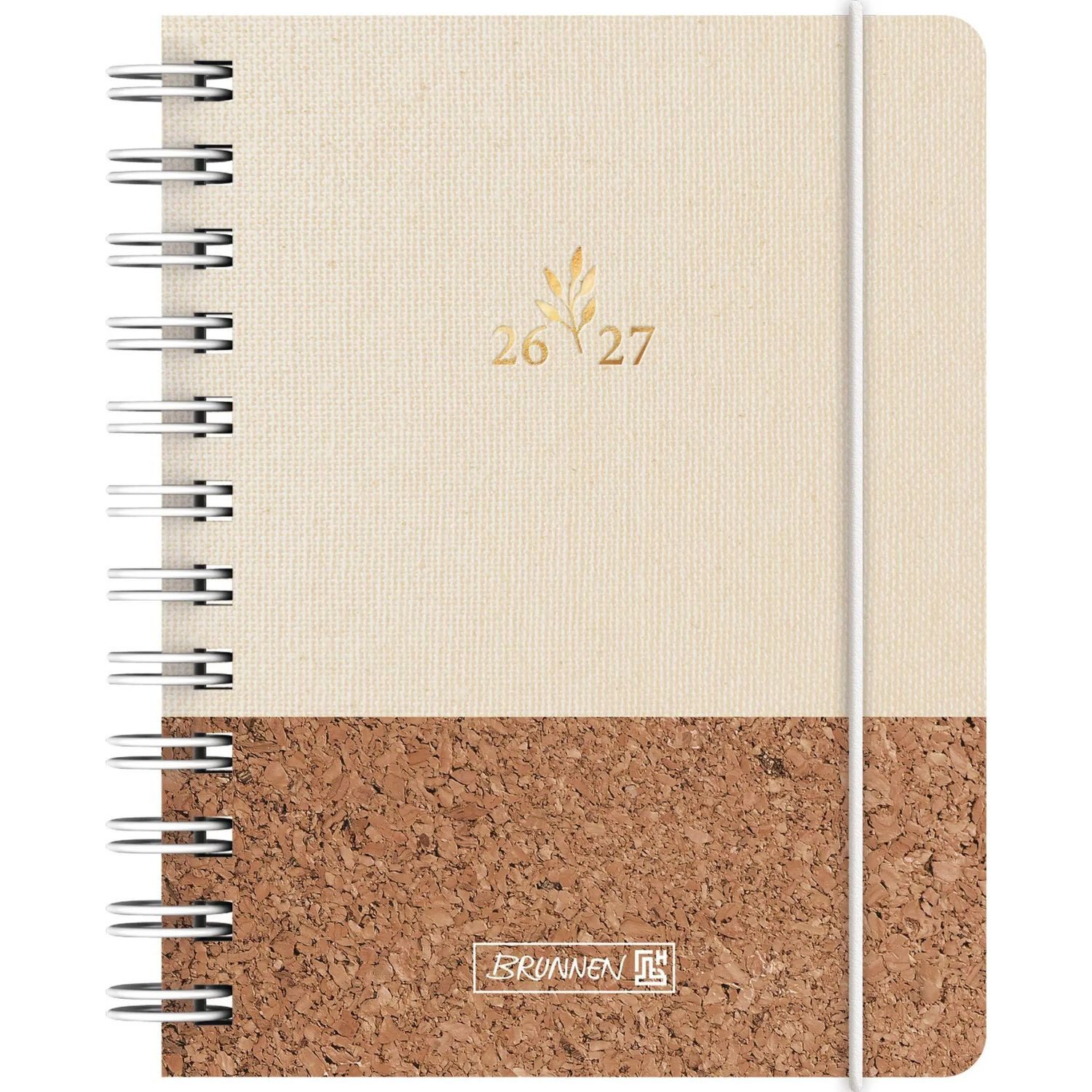 Schülerkalender Schülerkalender 2026/2027 "Naturality", A6, Textil