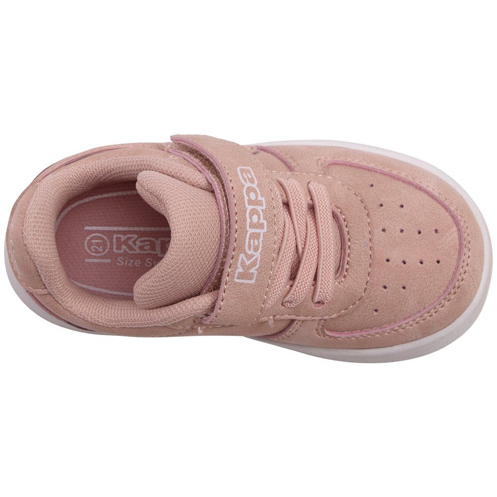 Kappa Sneaker auch erhältlich in rosé-white Erwachsenen-Größen