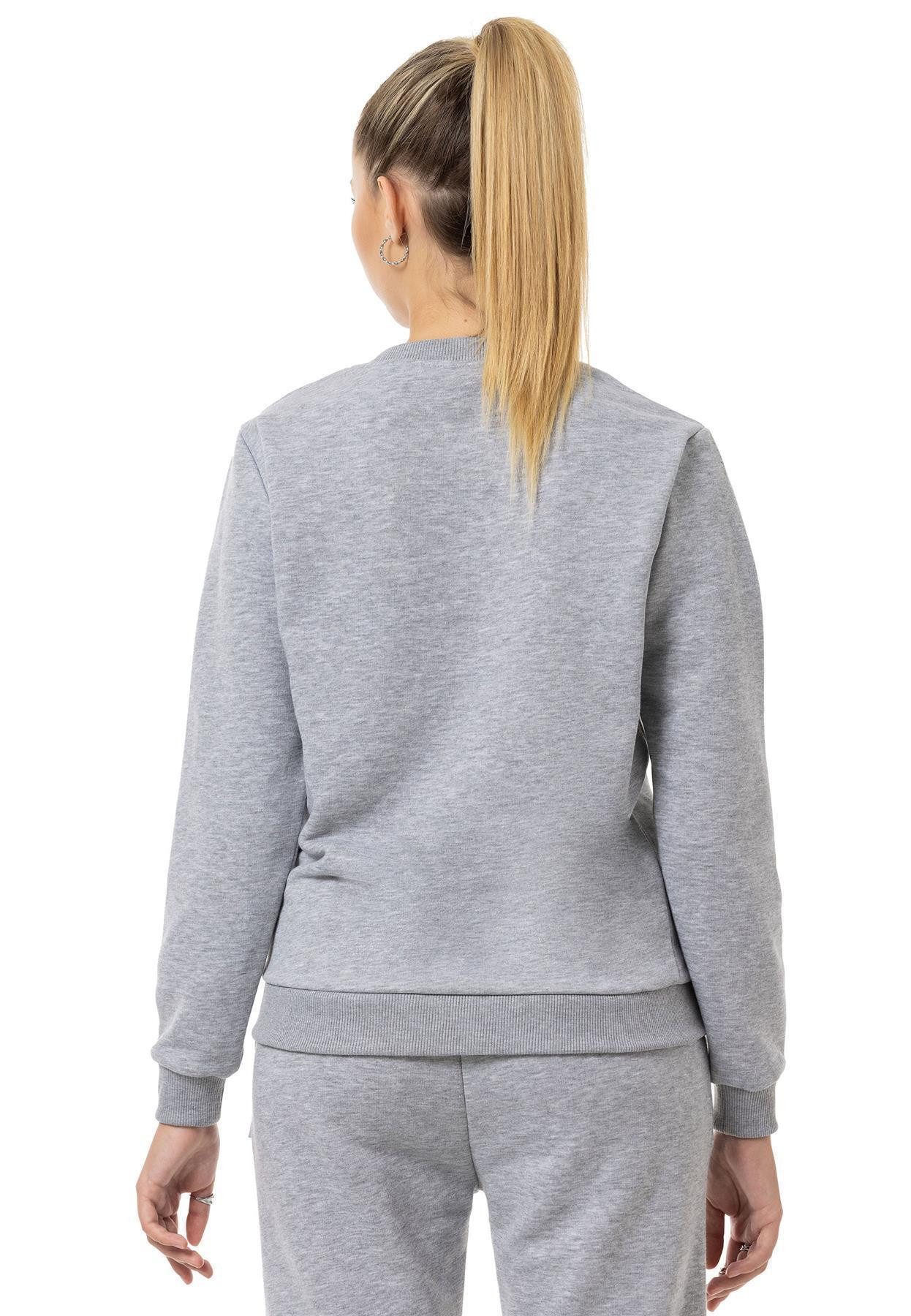 RedBridge Sweatshirt mit Rundhals – weiche Sweatware, Rippbündchen
