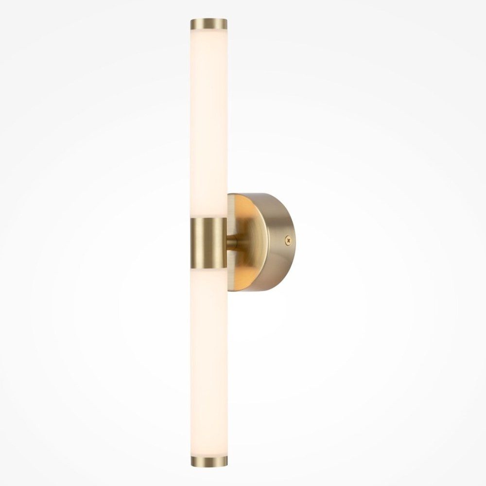 Maytoni Wandleuchte LED Wandleuchte Axis in Gold 2x 5W 700lm, LED