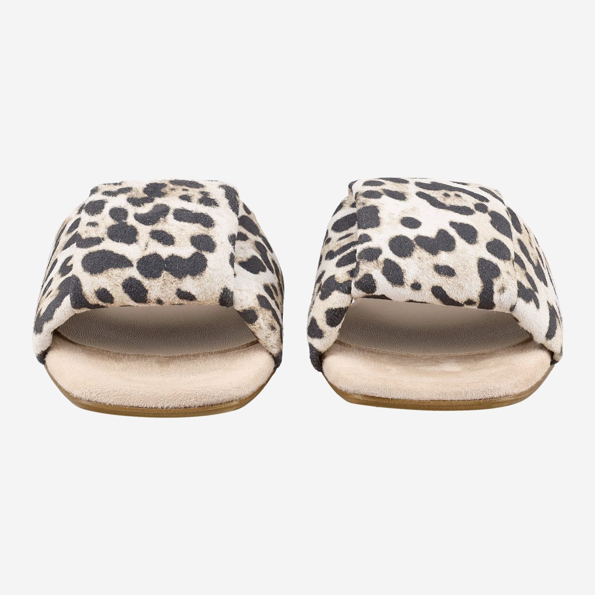 Lüke Schuhe Lüke Schuhe JOLIE 1 LEO, Sandaletten, Beige kombiniert, Damen Sandalette