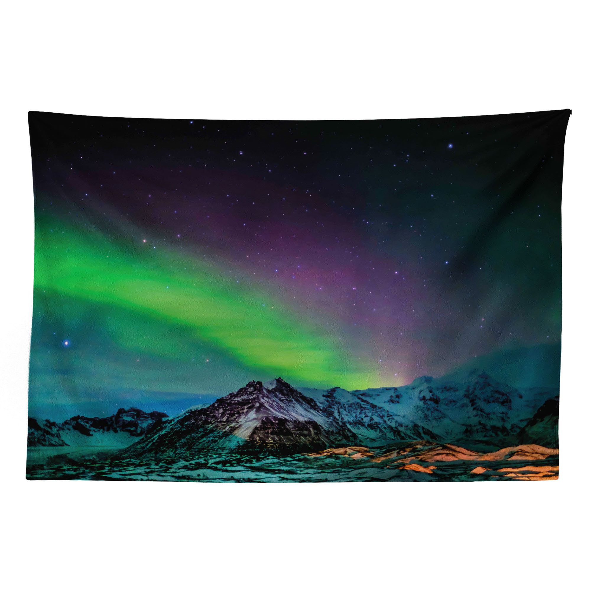 Abakuhaus Wandteppich aus Weiches Mikrofaser Stoff Für das Wohn und Schlafzimmer, rechteckig, Natur Sky Rocky Hill Wilde