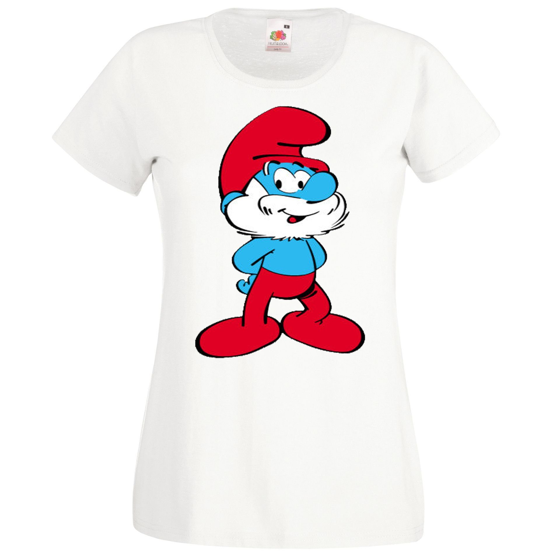 Youth Designz T-Shirt Papa Schlumpf Damen günstig online kaufen