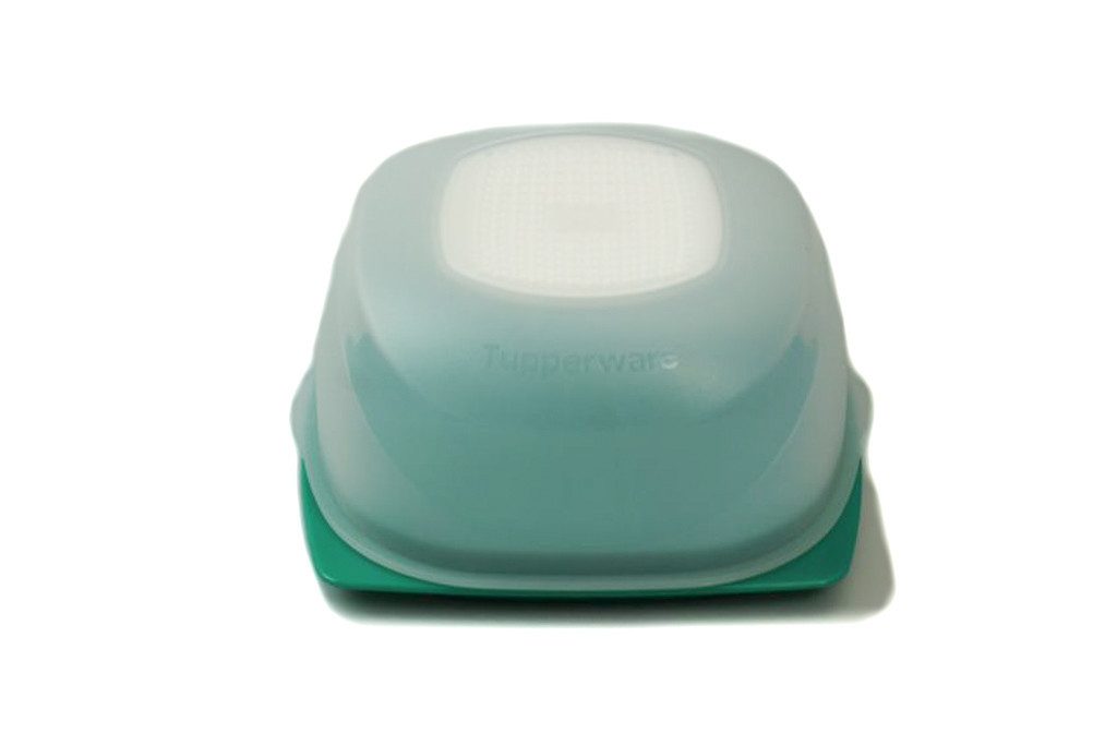TUPPERWARE Käseglocke KäseMax Mini türkis Käsebehälter Käse