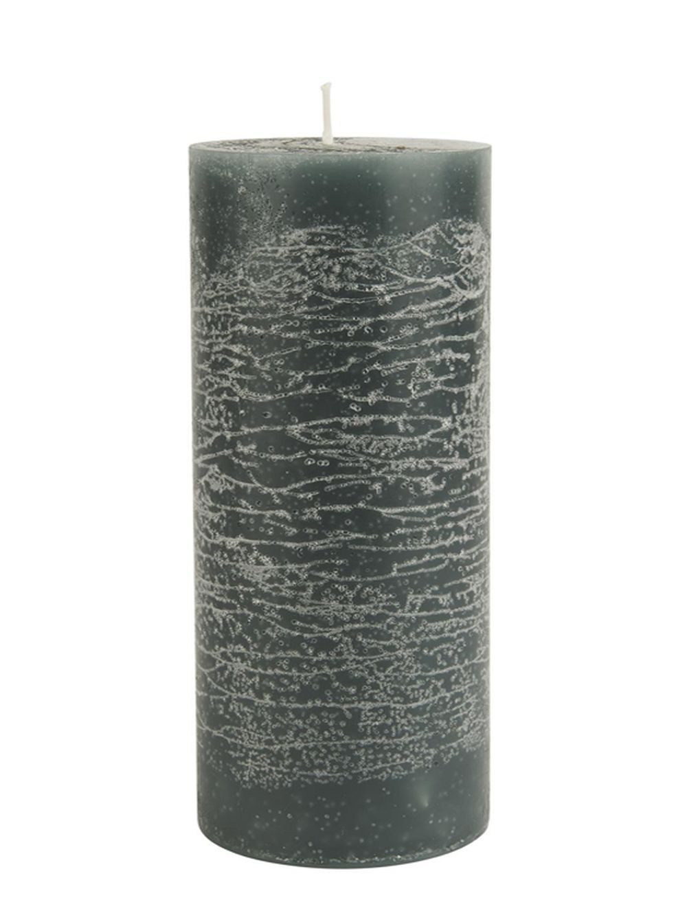 Ib Laursen Rustic-Kerze Rustikale Stumpenkerze durchgefärbt Kerze Tischkerze, Dekorative Stumpenkerze mit rustikaler Oberfläche und natürlichem Look