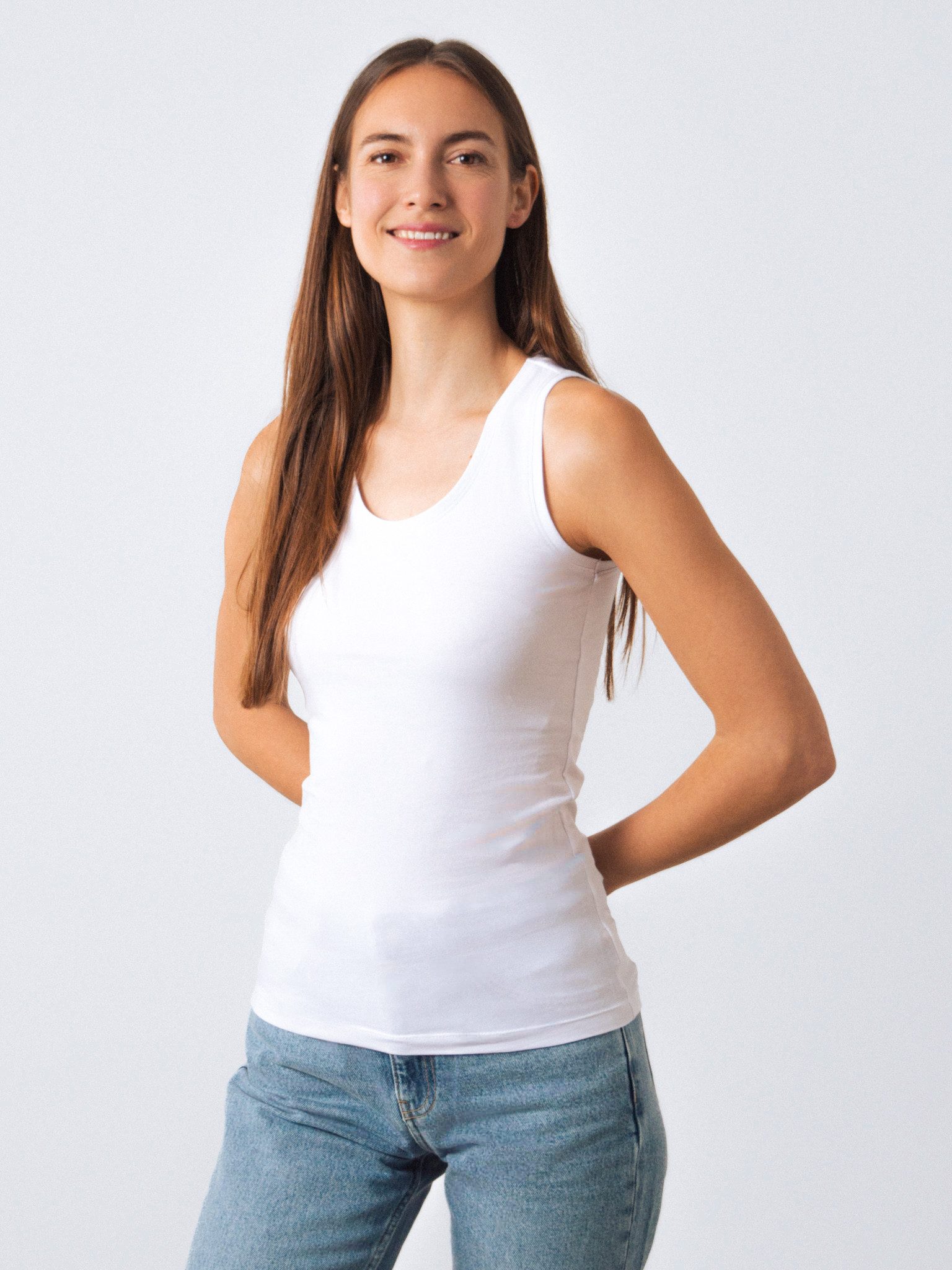 HONEST BASICS Tanktop mit OCS zertifizierter Bio-Baumwolle