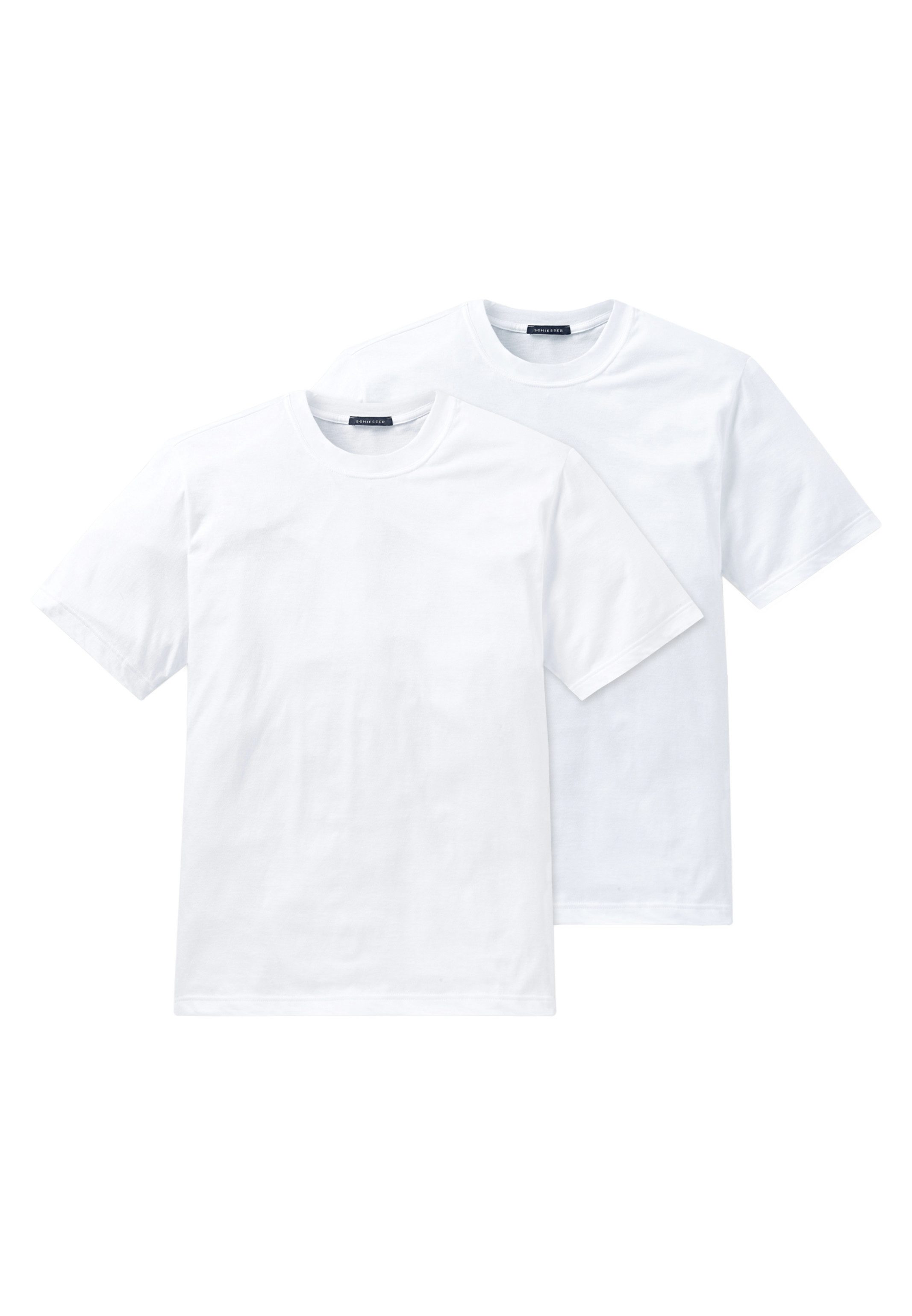 Schiesser Unterhemd 2er Pack American (Spar-Set) Unterhemd / Shirt Kurzarm günstig online kaufen