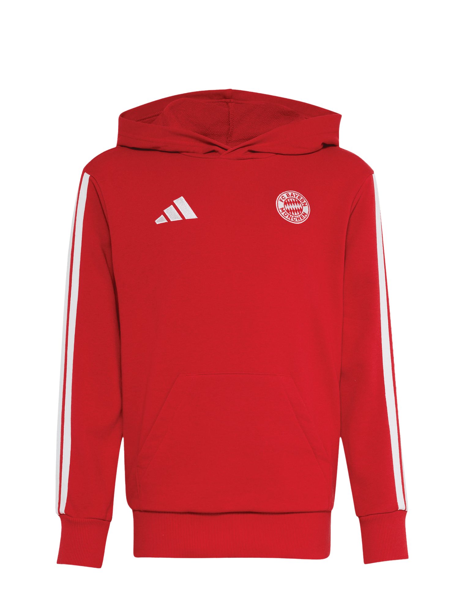 adidas Performance Kapuzenpullover FC Bayern München, Hoodie DNA, Kinder, Rot