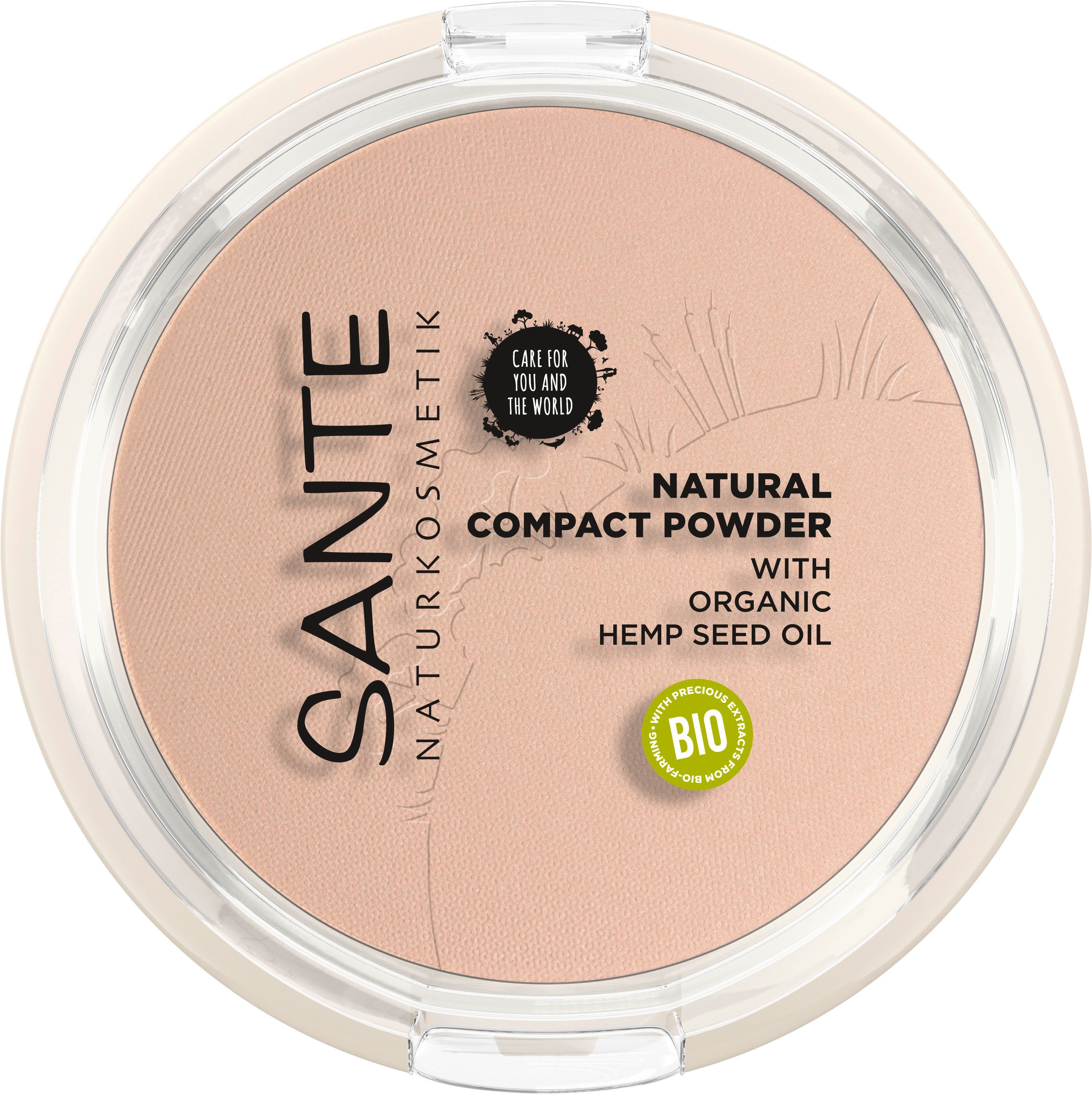 Powder 01 Puder Ivory SANTE Natural Compact Cool