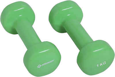 Schildkröt-Fitness Hantel VINYL HANTEL Set, 2x 1,0kg (green)