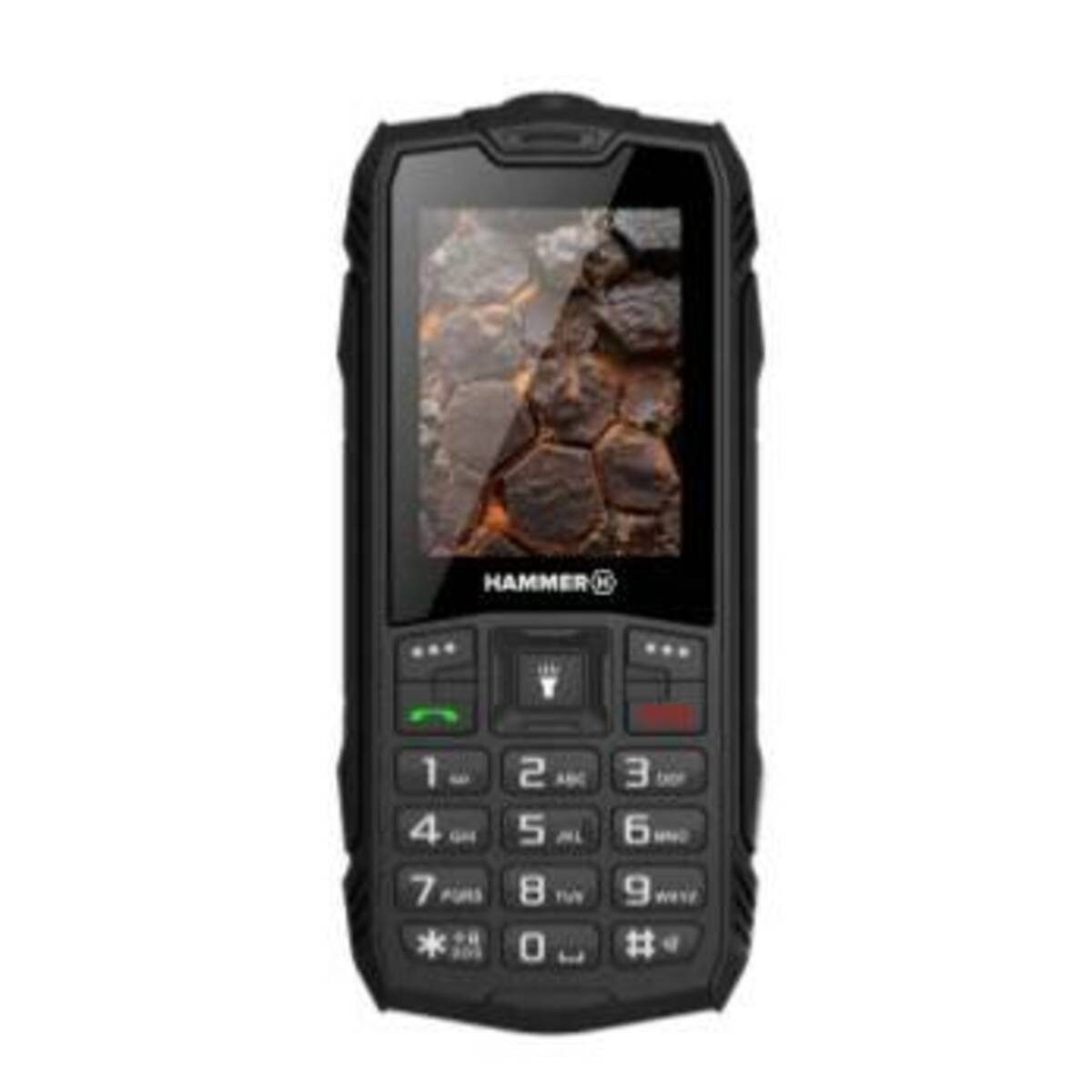 Hammer HAMMER Rock LTE Outdoor Tastenhandy Dual SIM Schwarz Smartphone