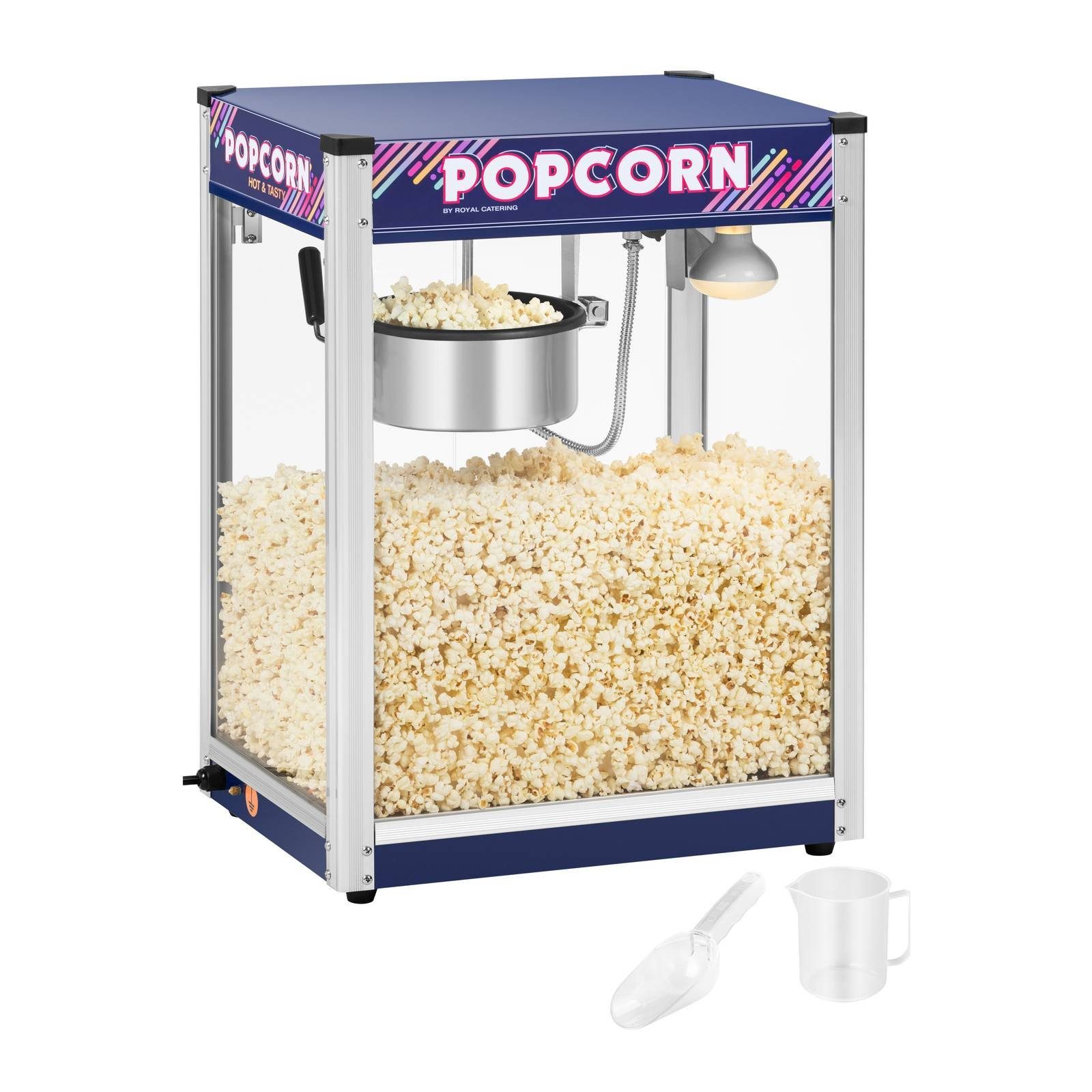 Royal Catering Popcornmaschine Popcornmaker Neu Profi Popcorn Maschine 220V 1.350W Popcornmaschine