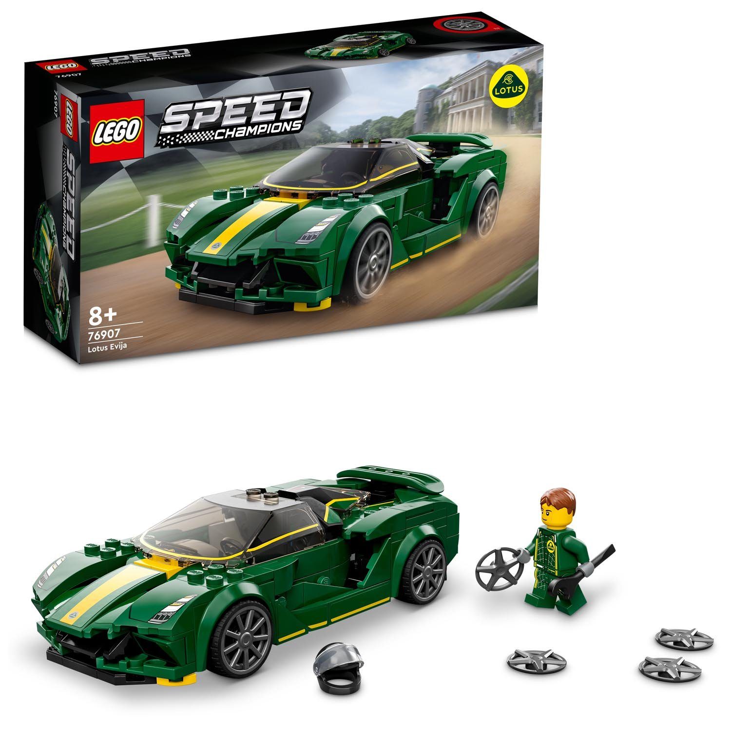 LEGO® LEGO® 76907 Speed Champions - Lotus Evija Konstruktions-Spielset günstig online kaufen
