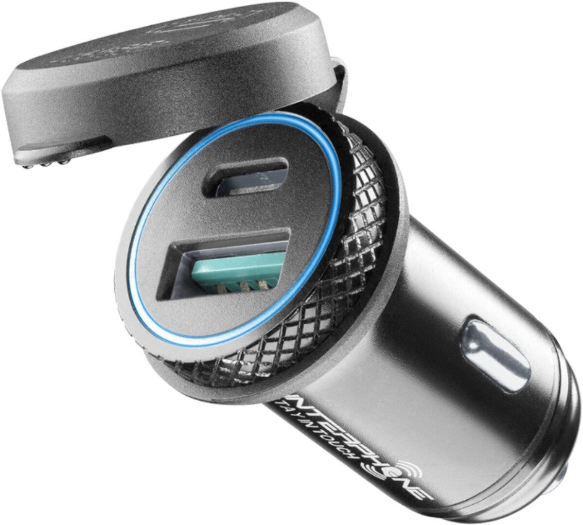USB-A and USB-C 12V-Adapter für Zigarettenanzünder Motorrad-Navigationsgerät
