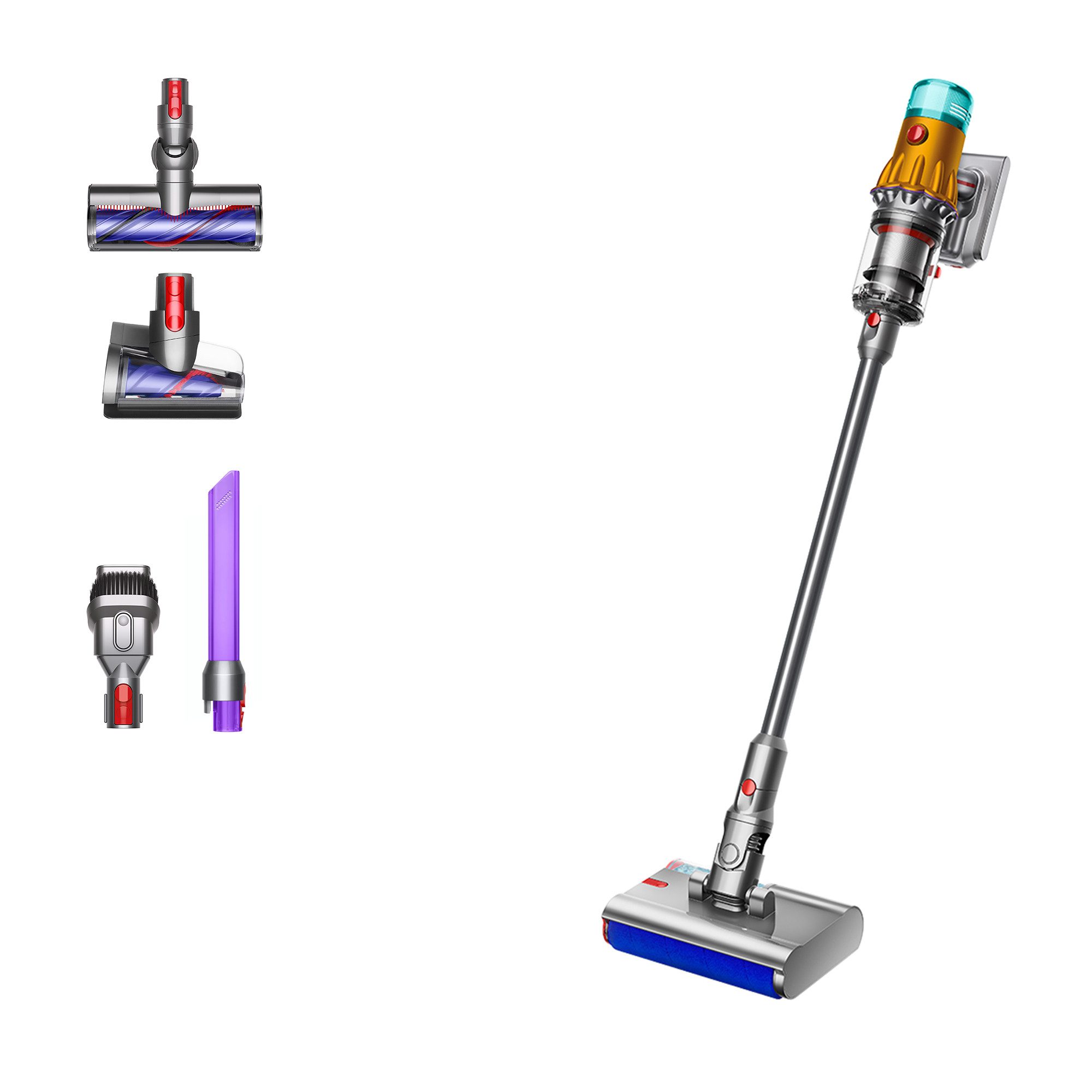 DYSON Nass-Trocken-Akkusauger Dyson V12s Detect Slim Submarine, 545 W