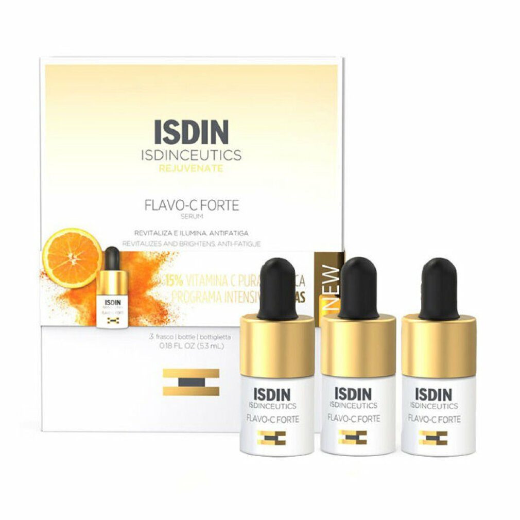 Isdin Tagescreme ceutics Verjüngen Flavo c Forte Serum 3x5