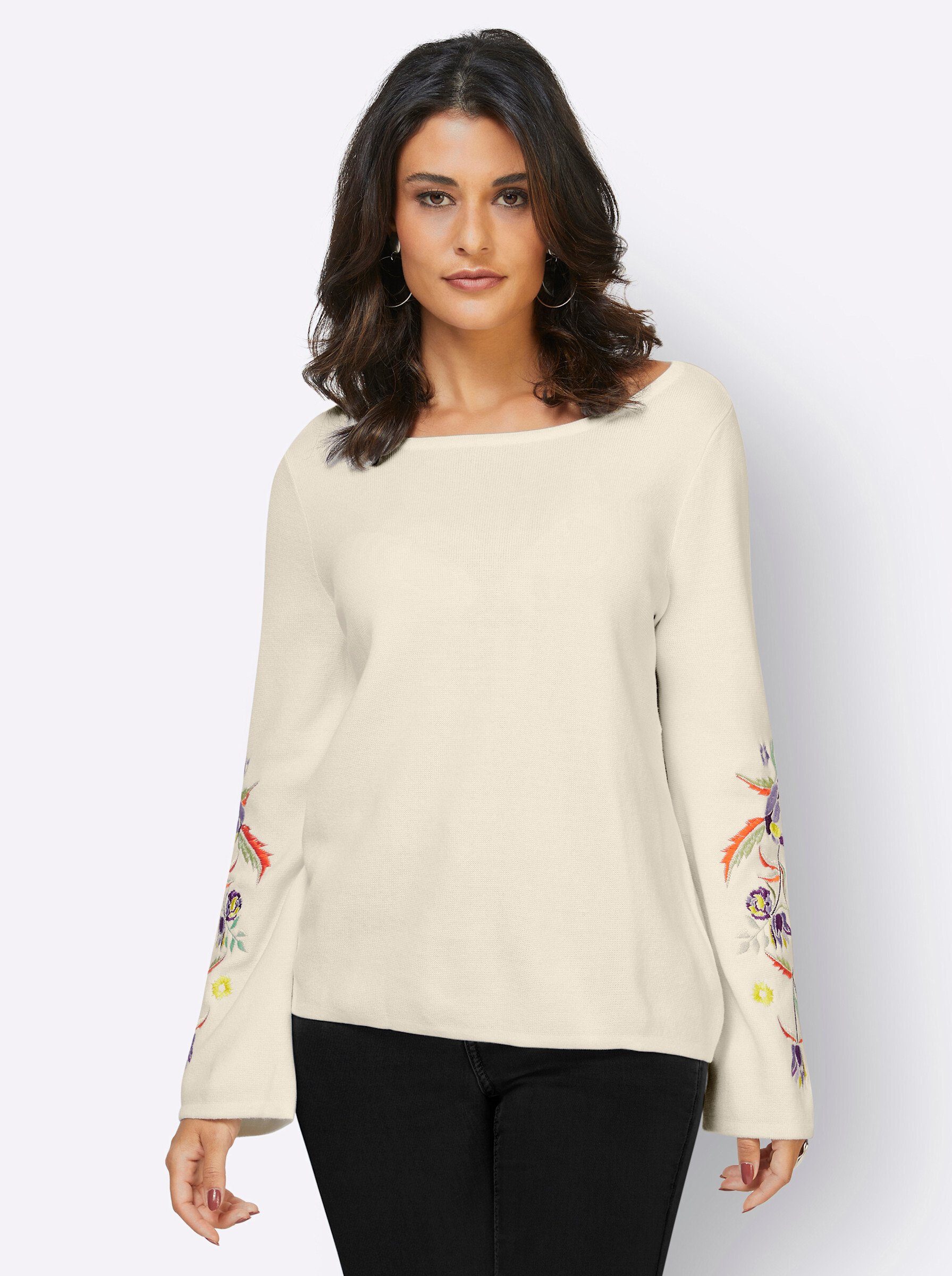 Baby Mädchen Halloween Cardigan - Kürbis Blumen Strickpullover Langarm Für Kleinkinder