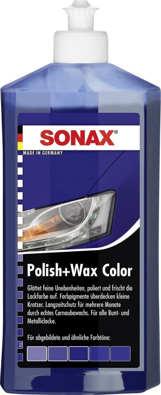 Sonax Sonax Polish & Wax Color blau 500ml Autopolitur