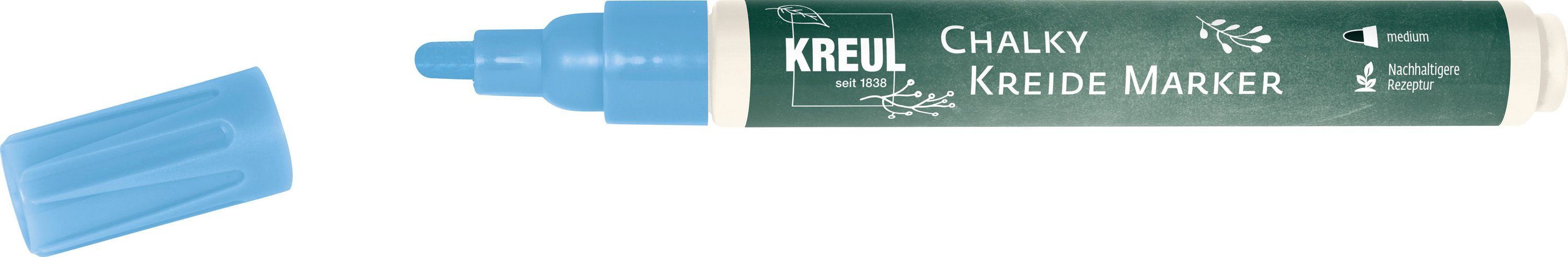 Kreidemarker Kreul Blue Strichstärke 2-3mm Chalky, Nordic