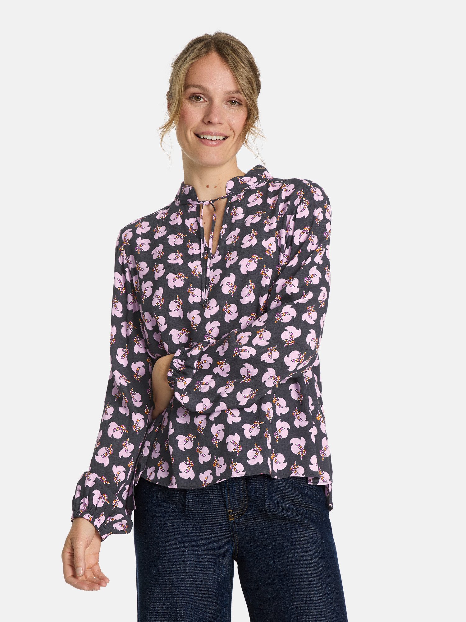 Lieblingsstück Schlupfbluse RachiL mit Alloverprint günstig online kaufen