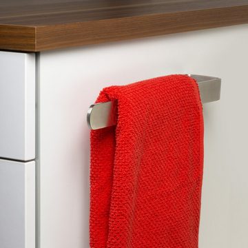 SO-TECH® Handtuchhalter PAN für Schrankmontage Edelstahl gebürstet Handtuchstange