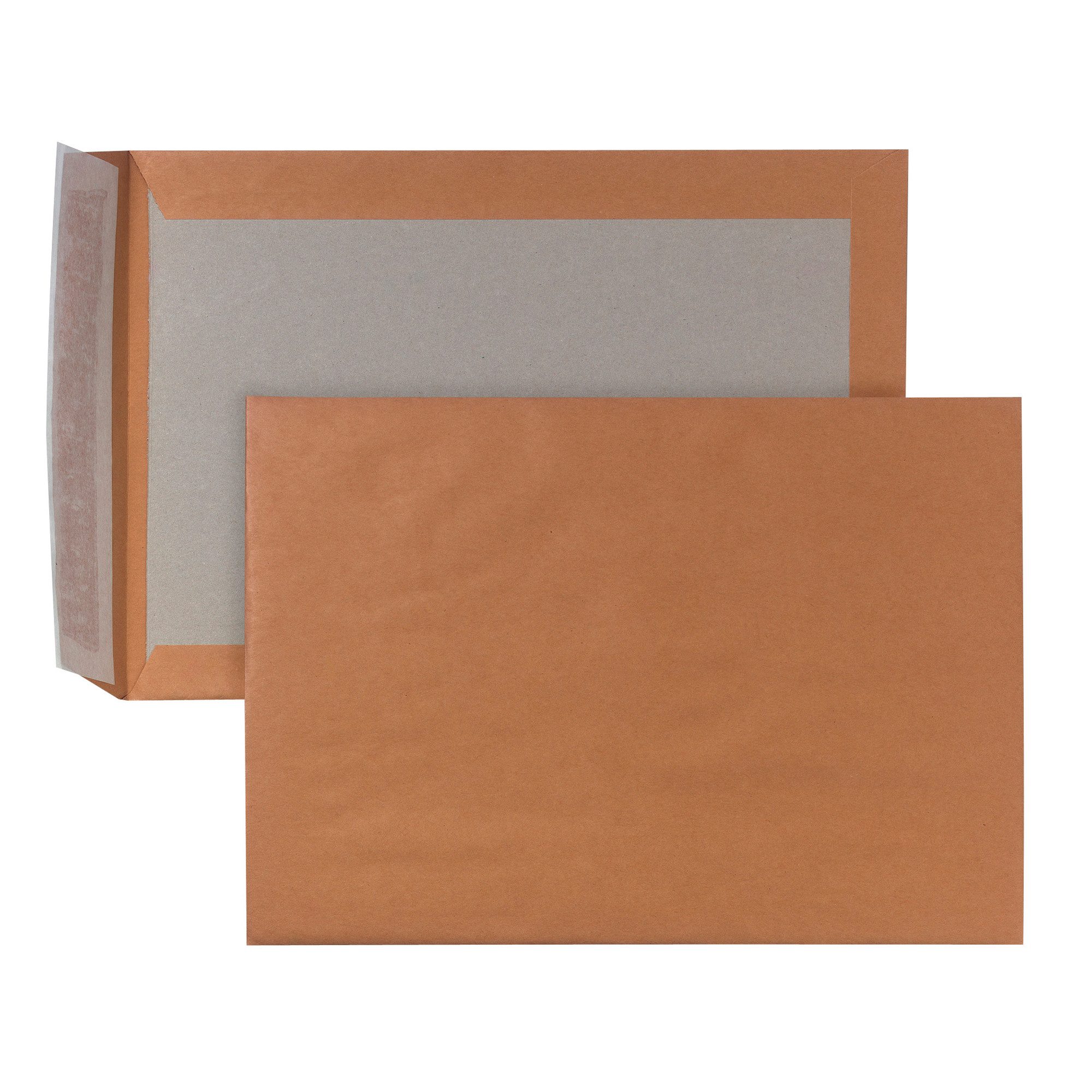 Versandtasche Papprückwandtasche 00014006 B4 haftklebend braun 100 Stück