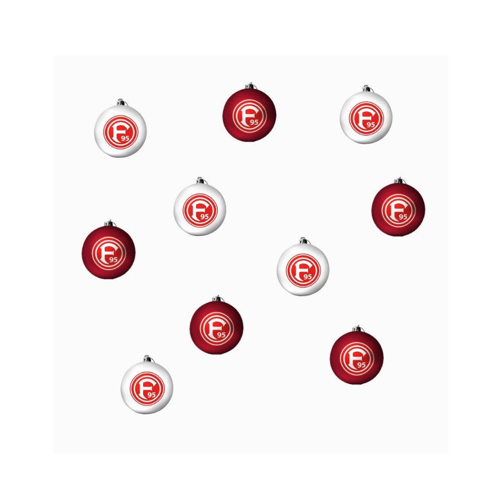 Fortuna Düsseldorf Fortuna Düsseldorf Christbaumkugeln 10er-Set
