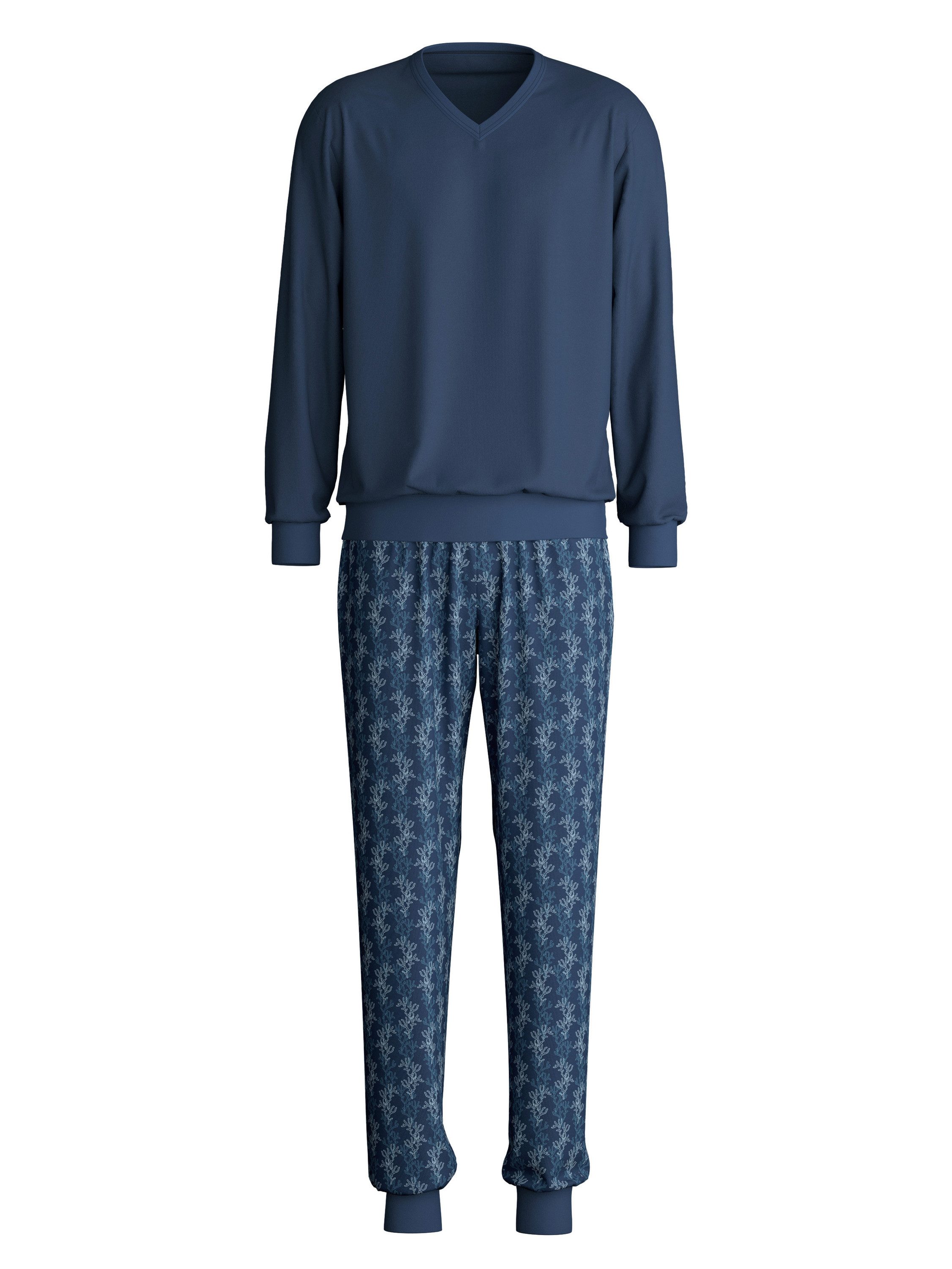 CALIDA Pyjama Nightwear Xtra Herren (2 tlg) besonders weich, atmungsaktiv, formstabil
