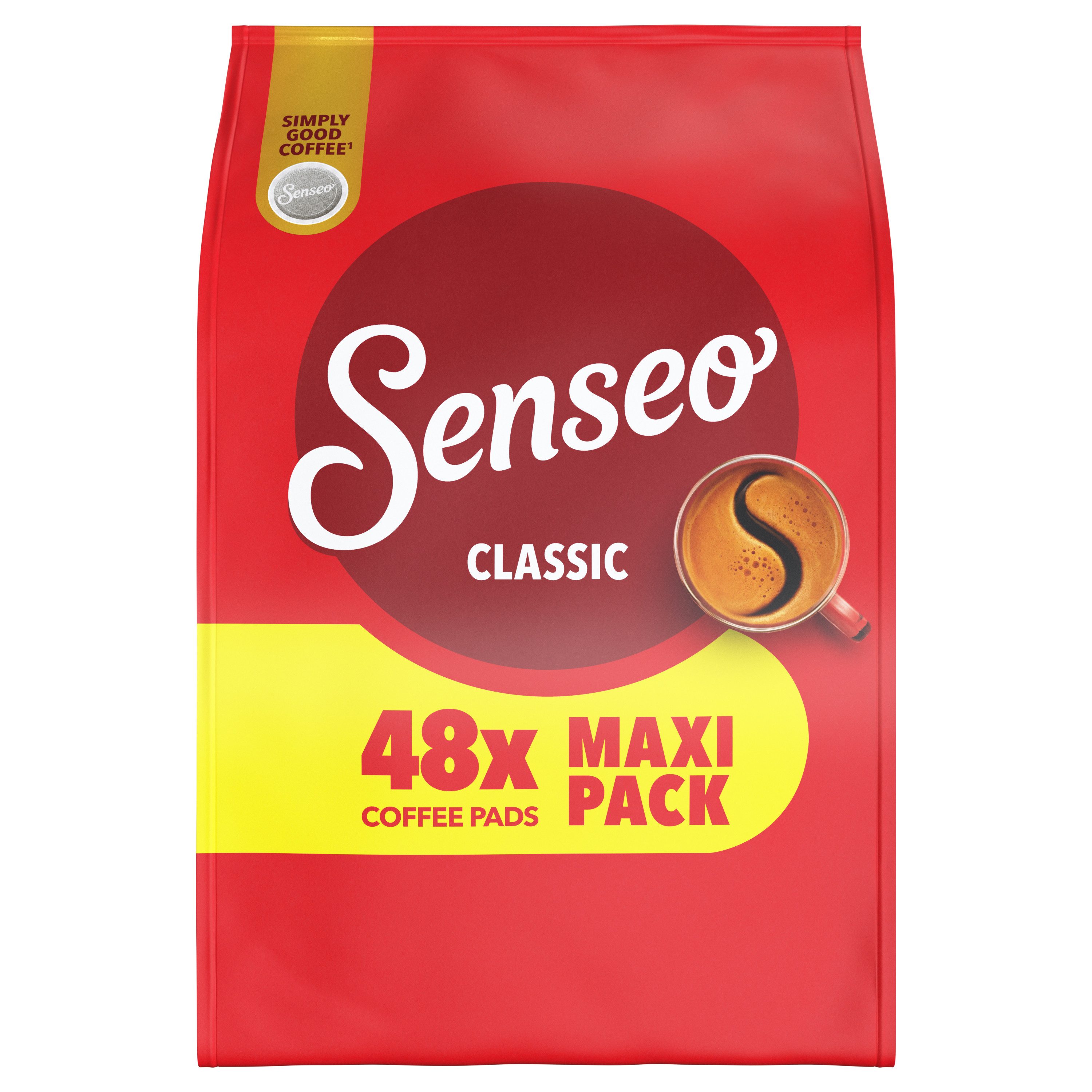 Senseo Kaffee Pads Classic Senseopads Kaffeepads 10 x 48 = 480 Getränke, (Packung, 10er Pack) – Bild 2 von 3