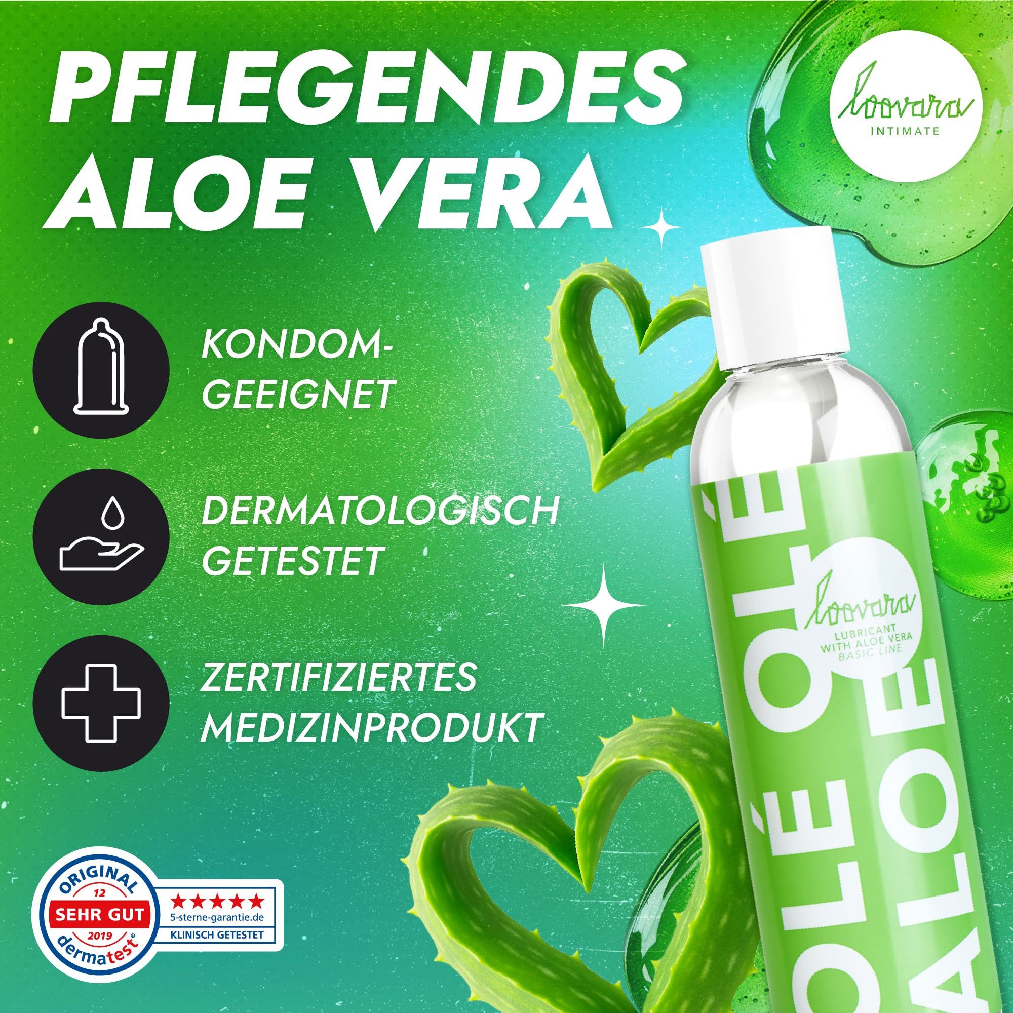 Loovara Gleitgel Loovara Olé Olé Aloe Gleitgel, Packung, 1-tlg.