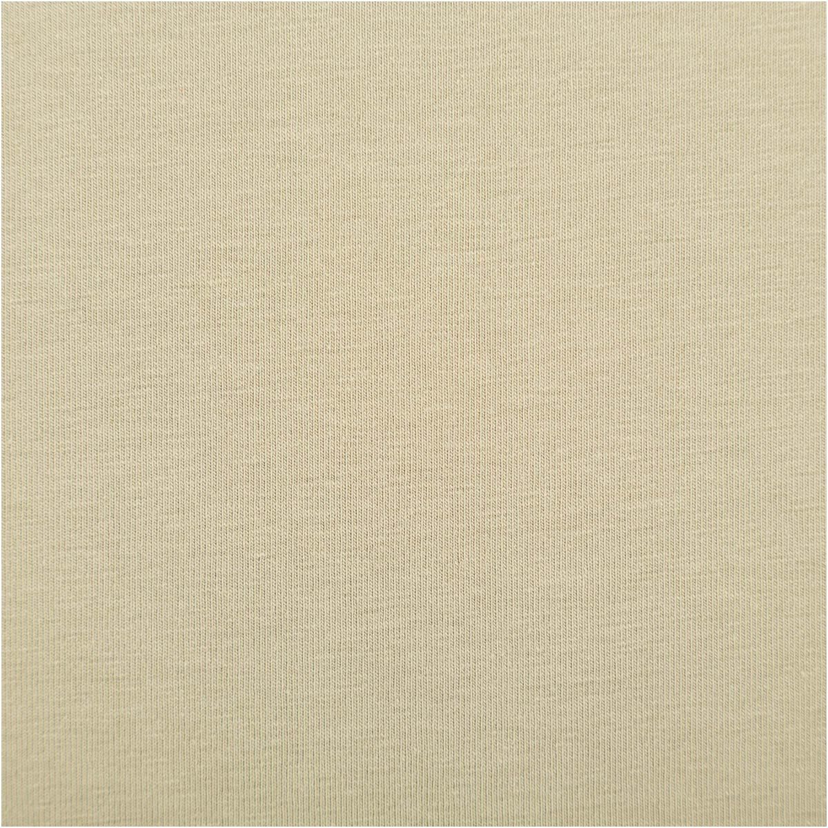 SCHÖNER LEBEN. Stoff Jersey Stoff Meterware Baumwolljersey uni olivgrün 150cm, allergikergeeignet