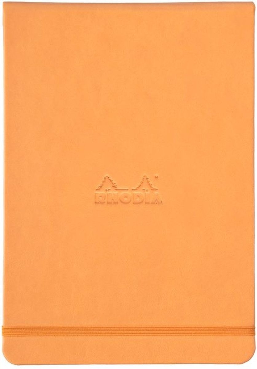 Notenblock Notizblock Webnotepad A5 14,8x21cm 96 Blatt 90g liniert orange