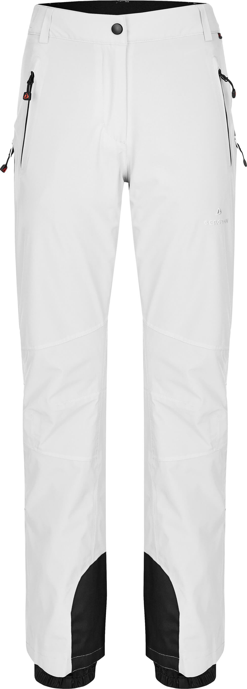 Bergson Skihose ICE light Slim Damen Skihose, unwattiert, 20000 mm Wassersäule, Стандартные размеры, weiß