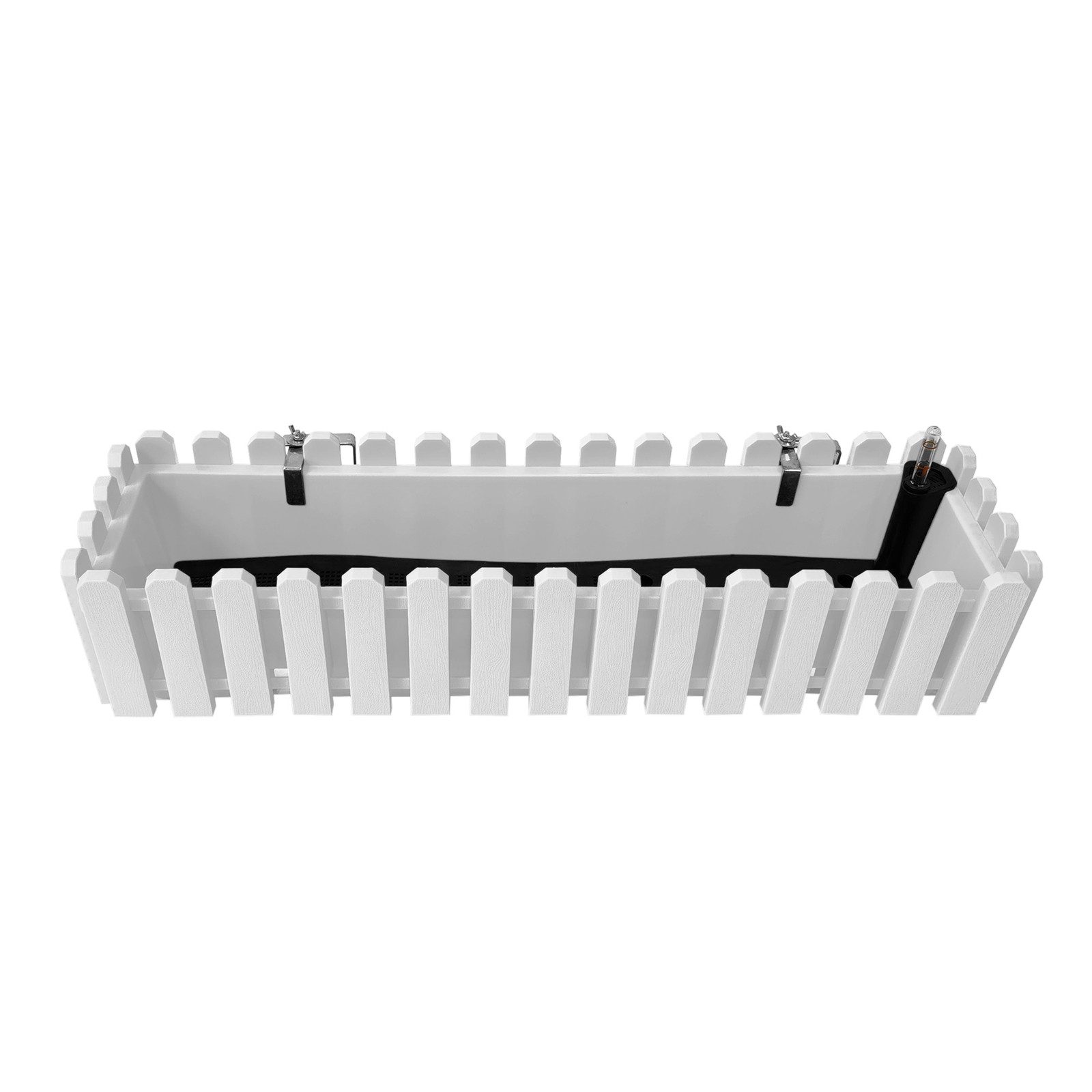 HTI-Living Blumenkasten Blumenkasten mit Wasserspeicher Nessa 75 cm Weiß (S günstig online kaufen