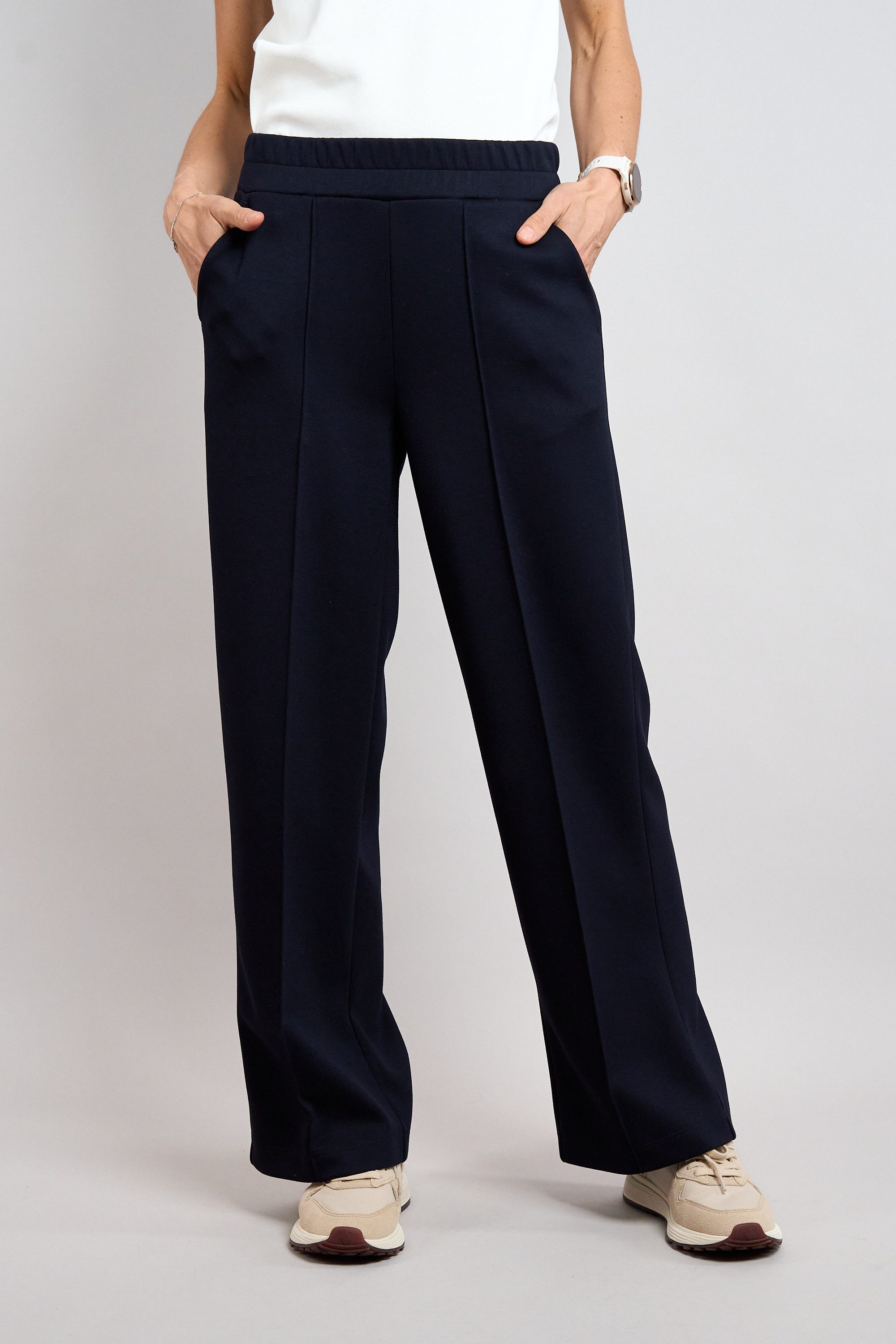 Seidel Moden Stoffhose mit elatstischem Bund - MADE IN GERMANY