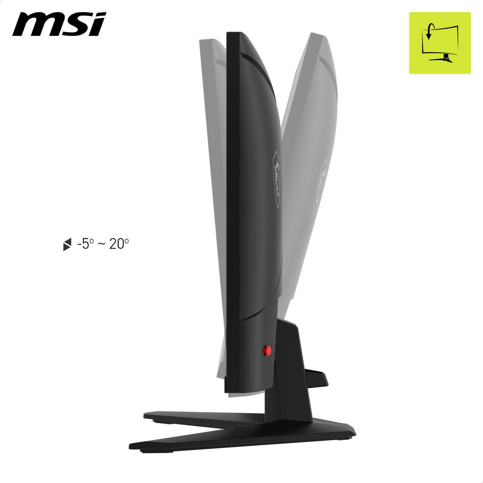 MSI MAG 274QFDE X24 computer monitor – Bild 4 von 5