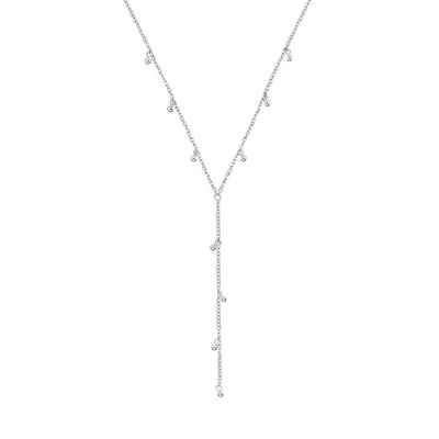 Noelani Silberkette für Damen, 925 Sterling Silber (1-tlg., Y-Collier)