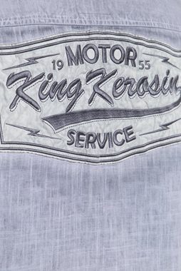 KingKerosin Kurzarmhemd Motor Service im Workwear-Style